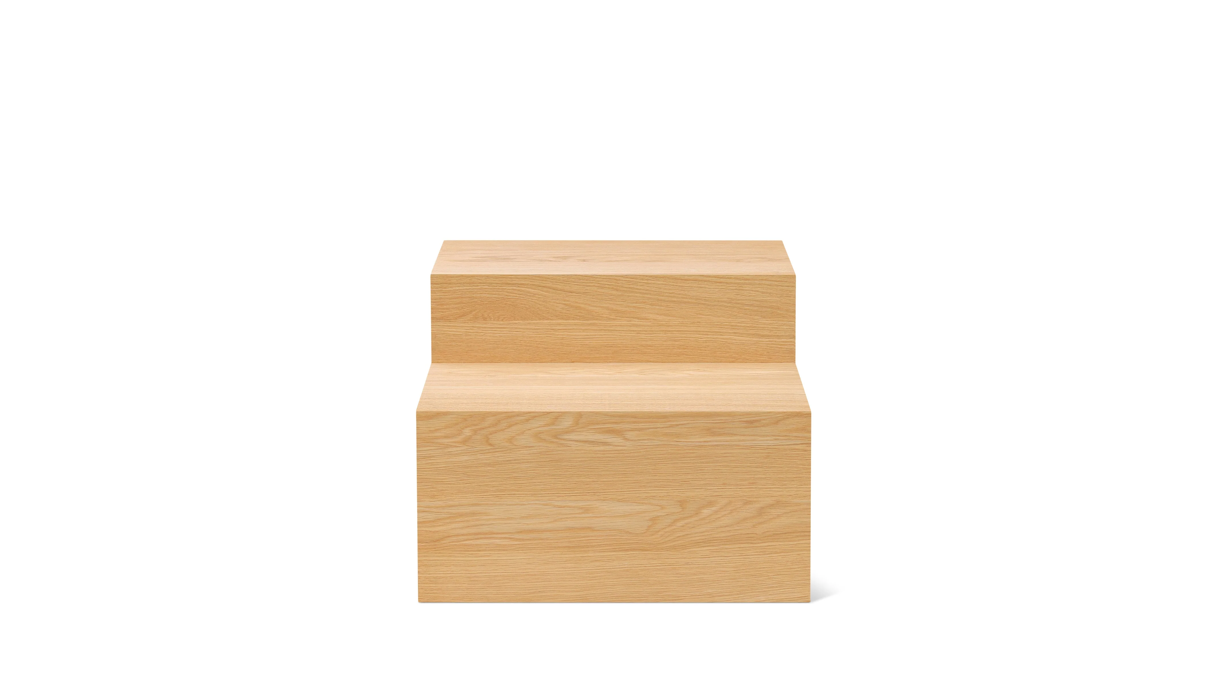 Align Coffee Table, Tiered, Oak - Image 5