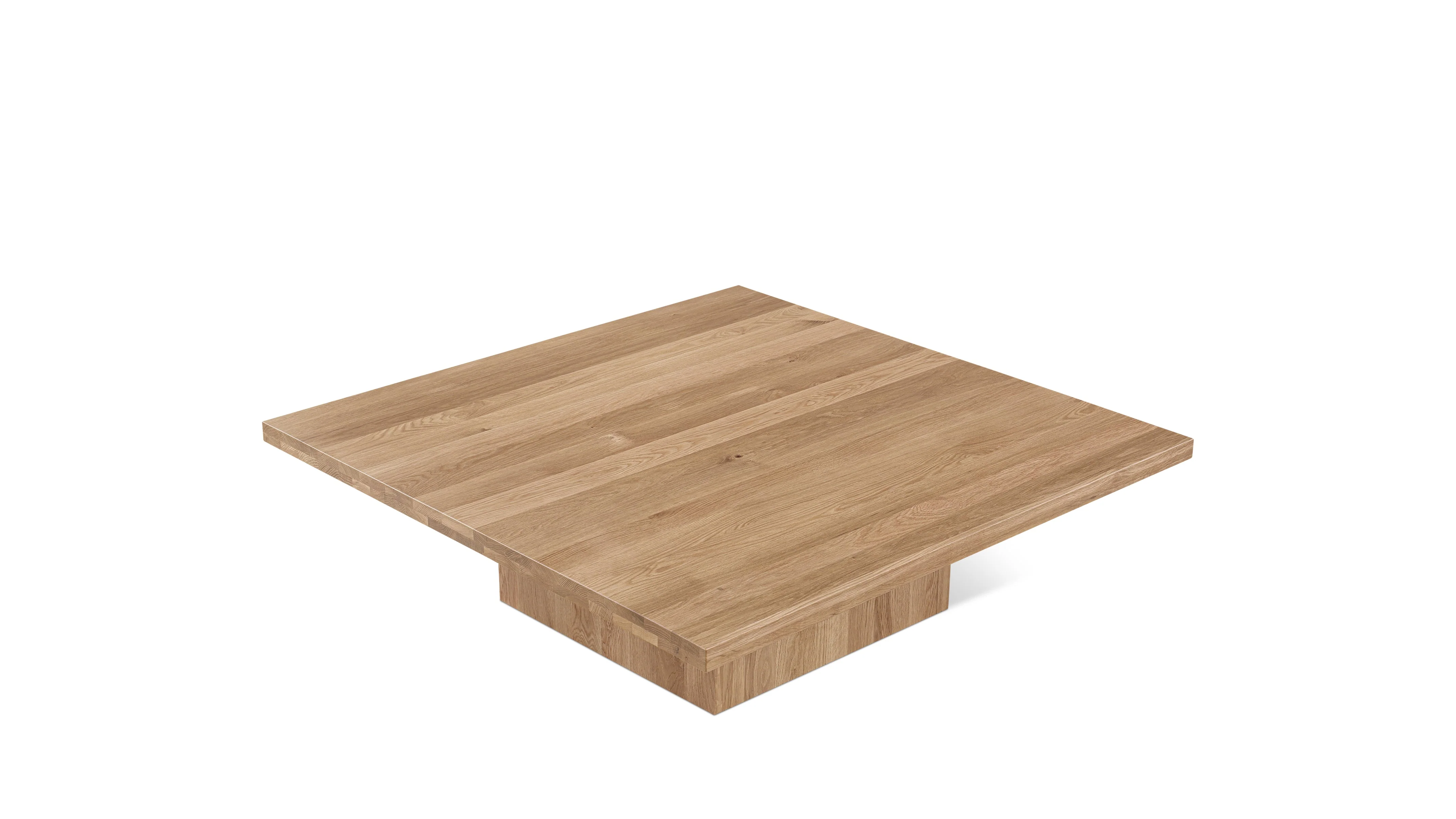 All We Need Coffee Table Square, Brushed Oak - Image 4