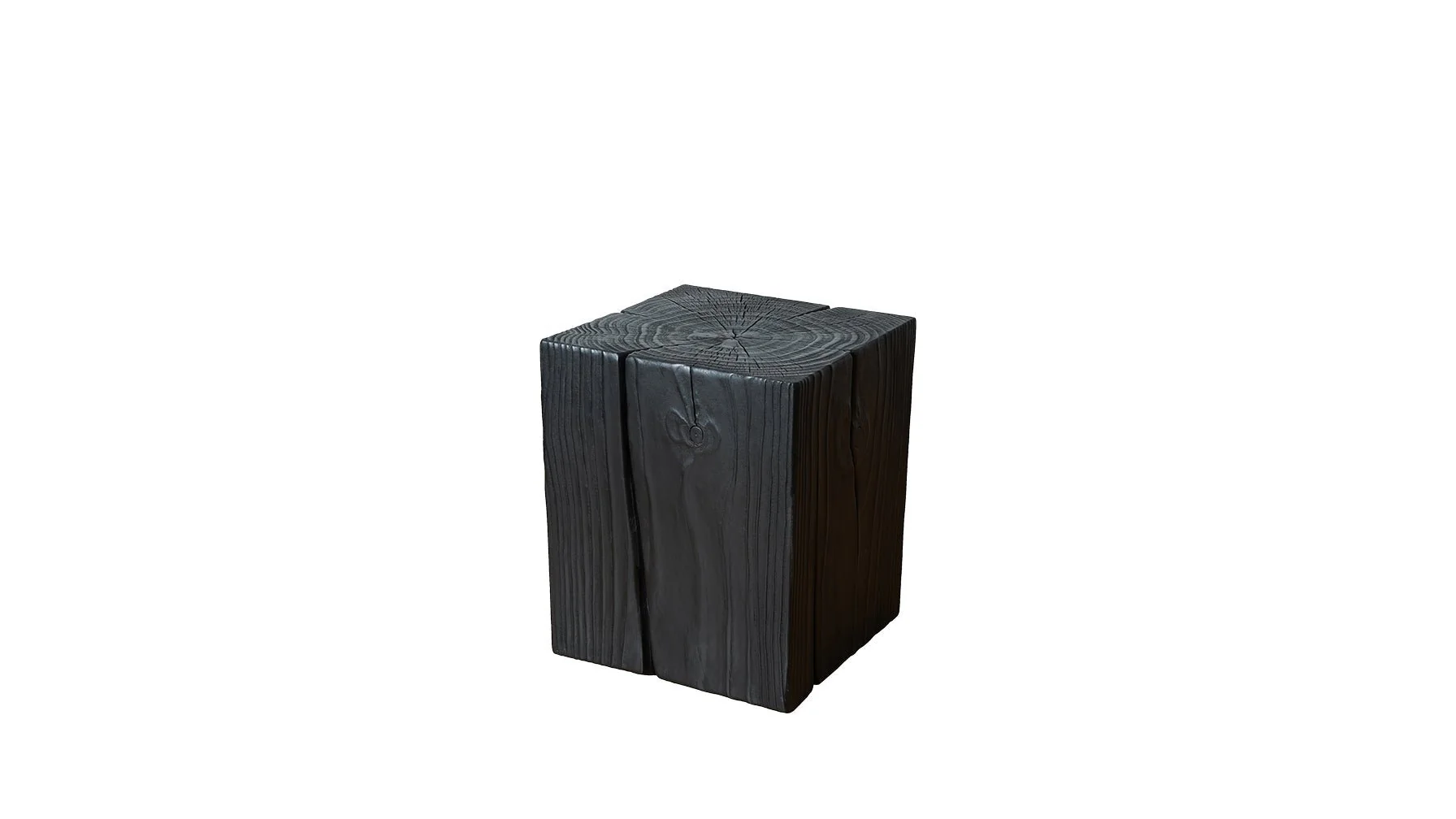 Amalfi Stool, Burned Pine - Image 7