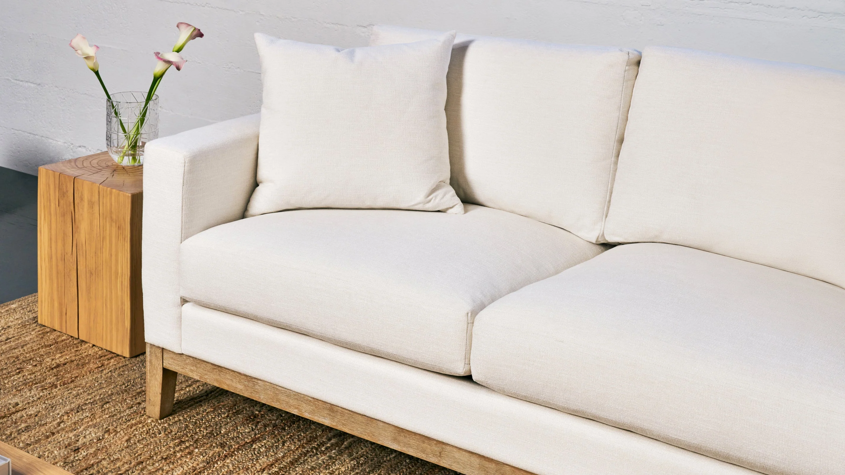 Any Day Sofa, 2.5 Seater, Sugar - Image 3