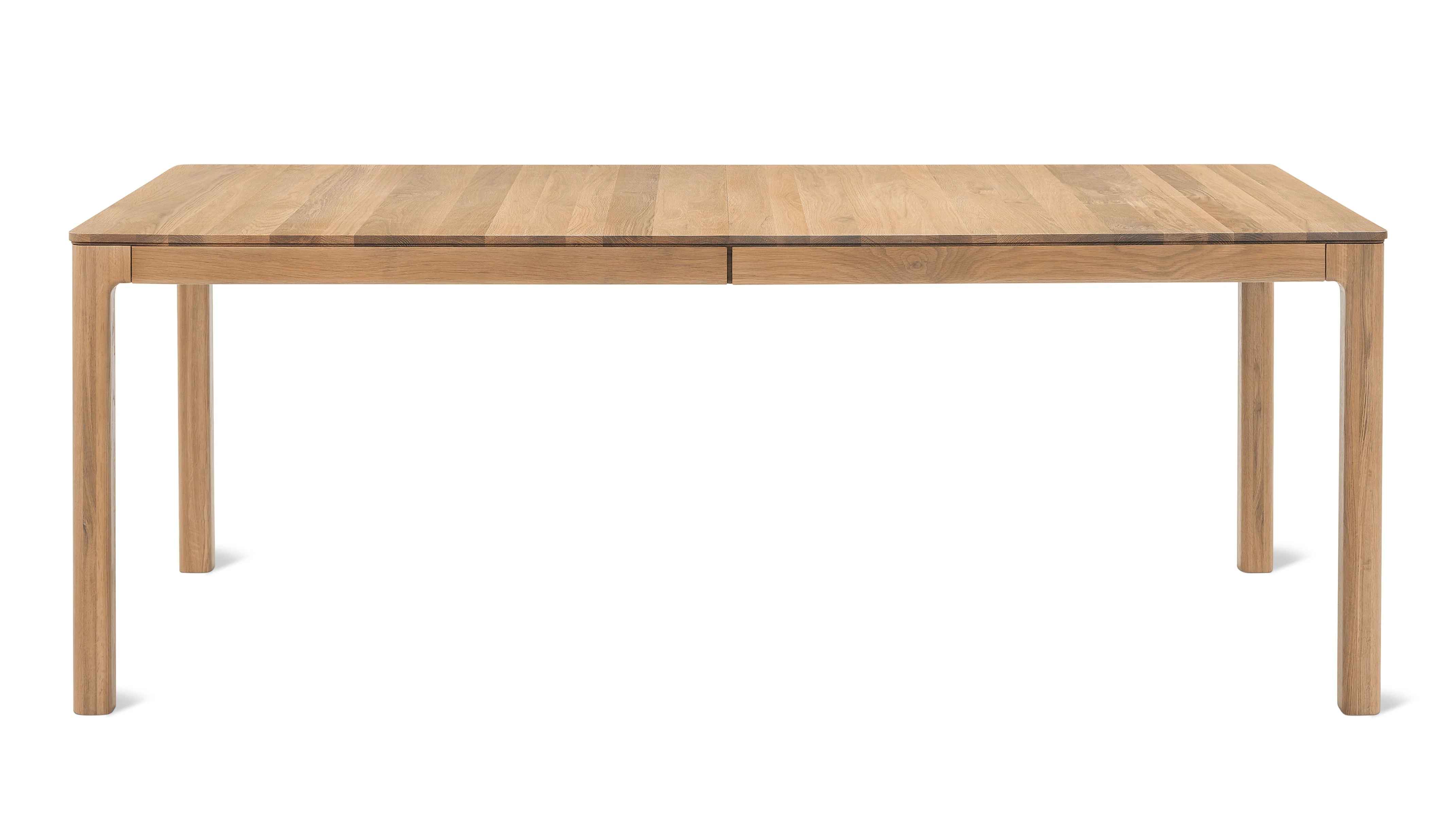 Bridge Extendable Dining Table, Seats 6-10, Oak - Image 4