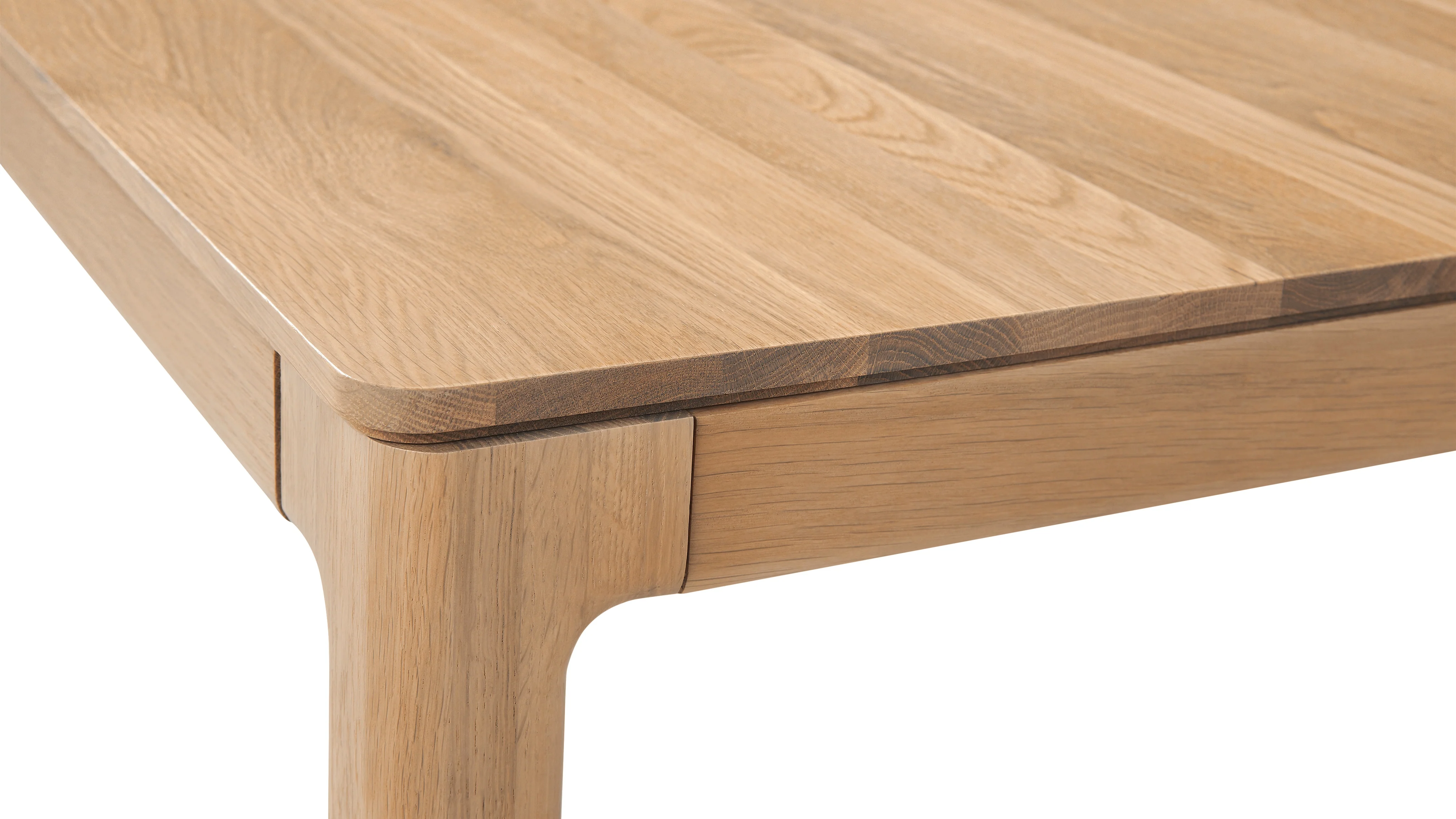 Bridge Extendable Dining Table, Seats 6-10, Oak - Image 7