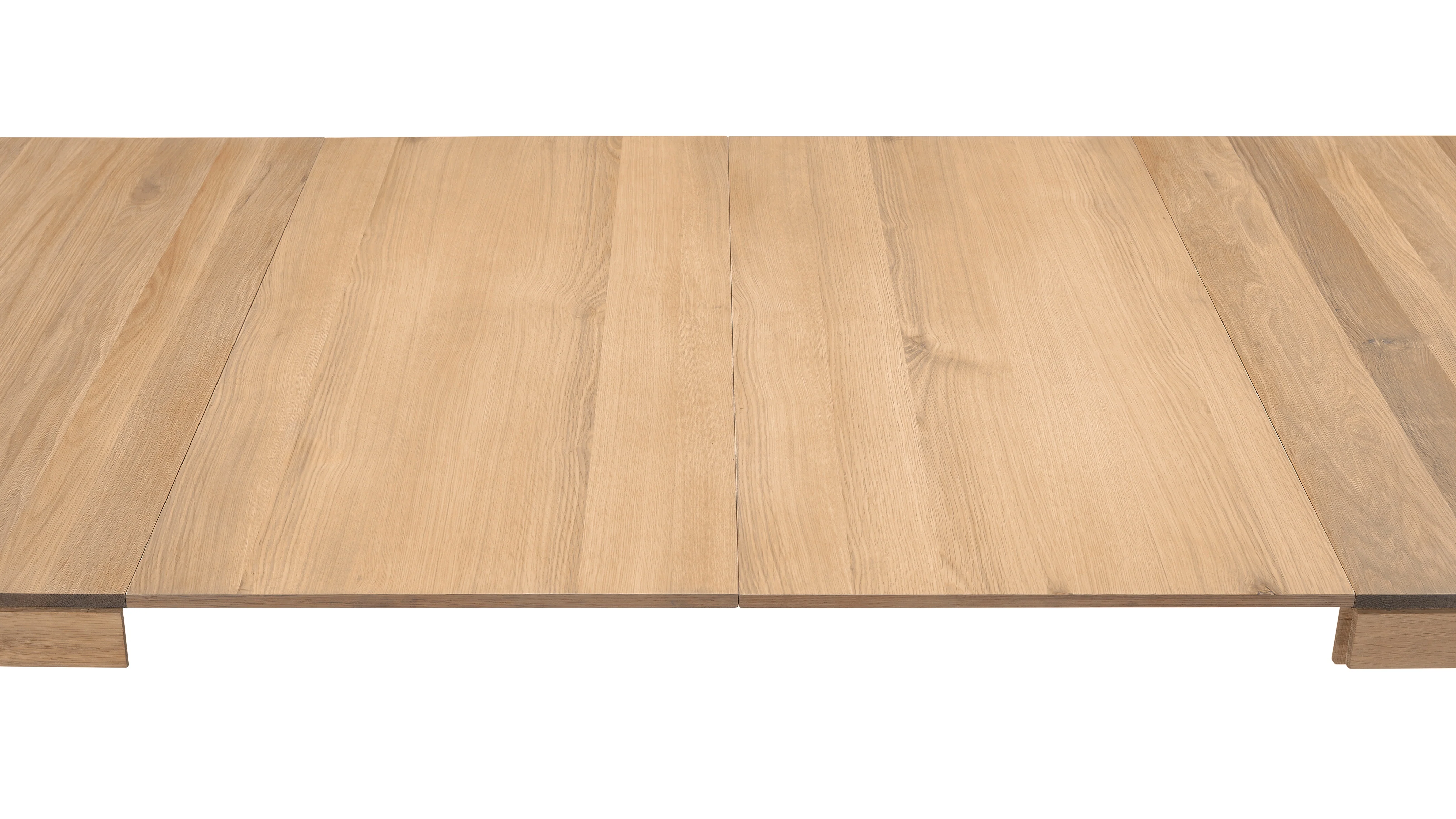 Bridge Extendable Dining Table, Seats 6-10, Oak - Image 9