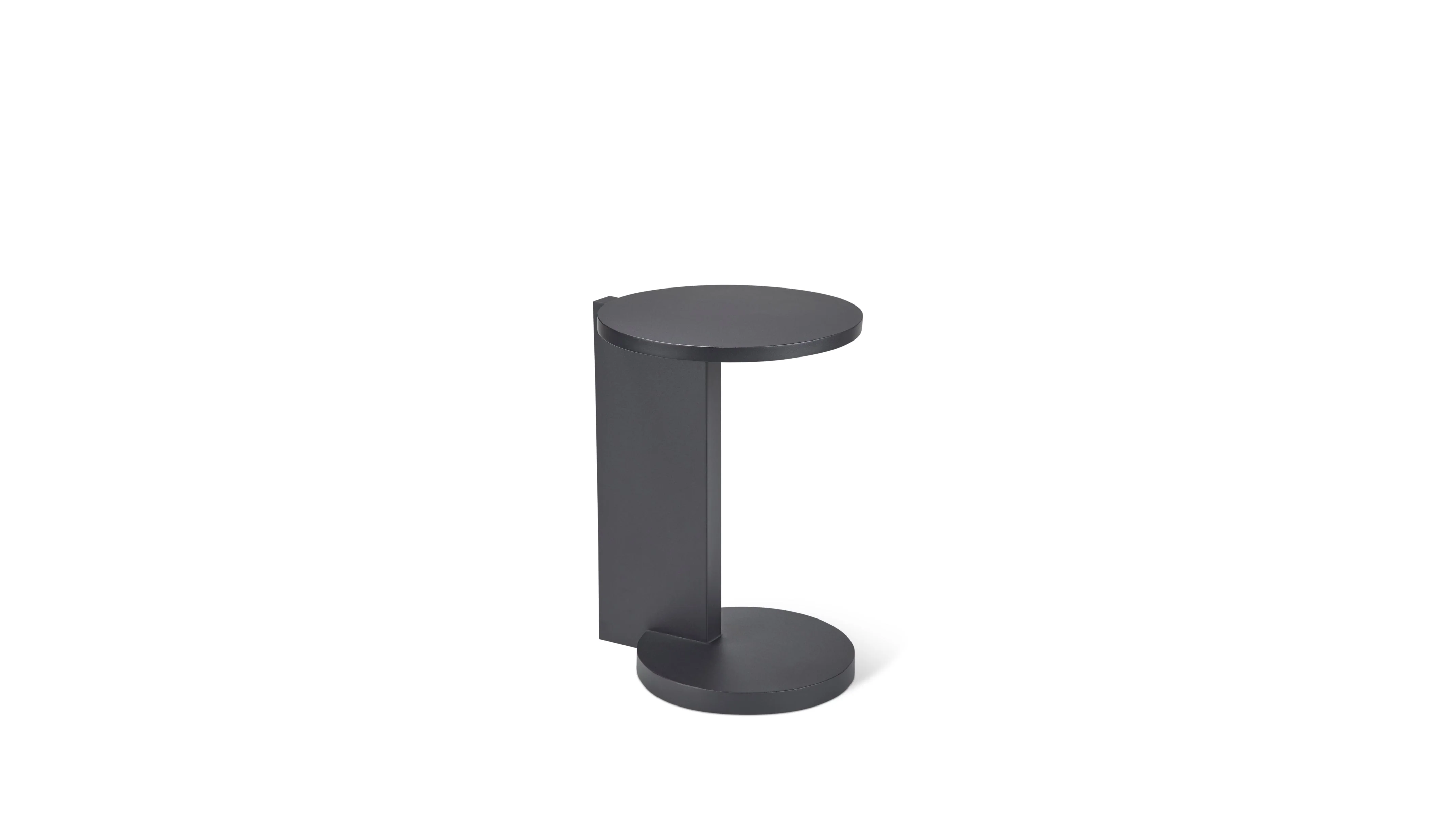 By Your Side Outdoor Table, Black Metal - Image 3