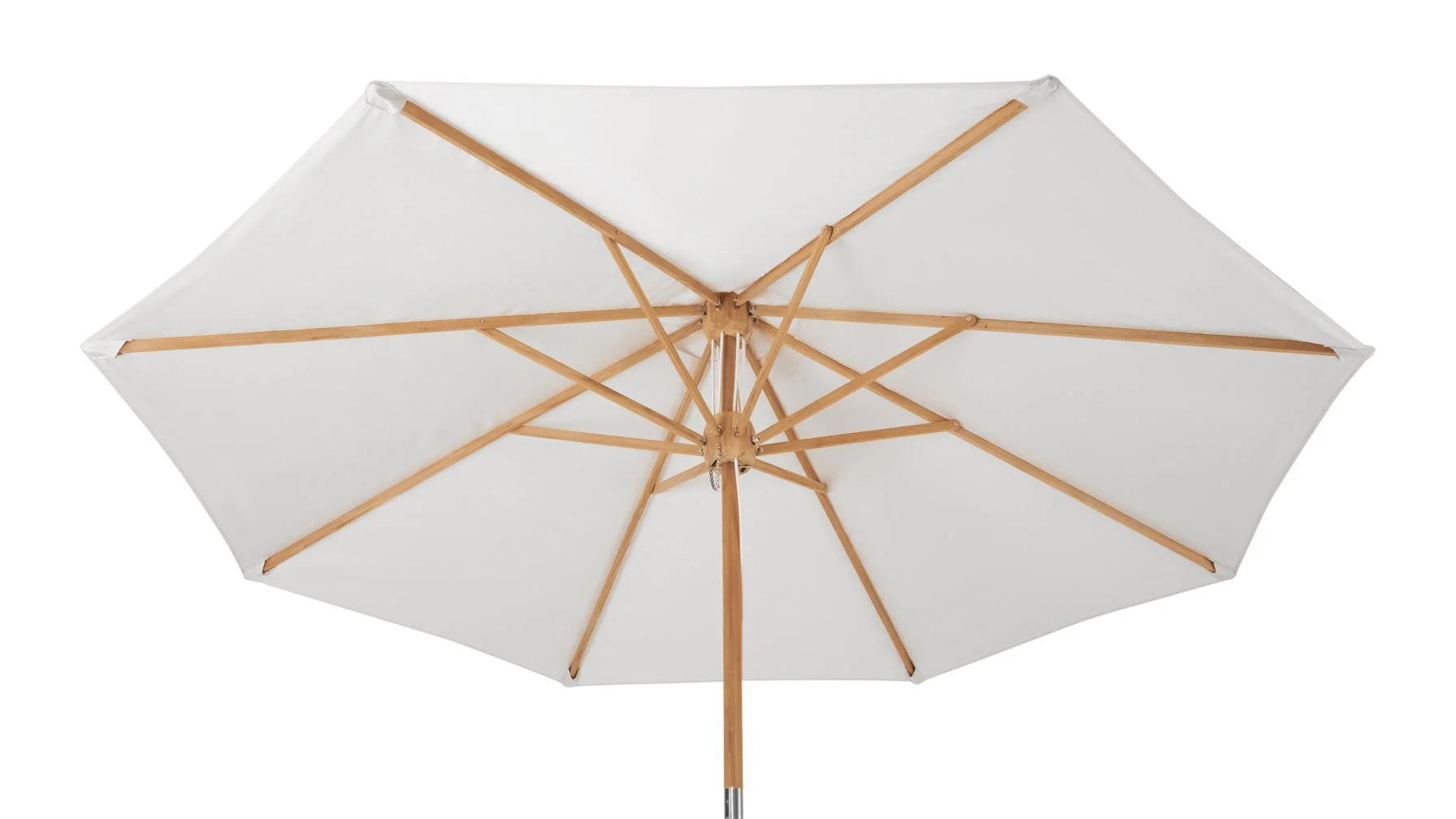 Capri Outdoor Umbrella With Base, Canvas - Image 5