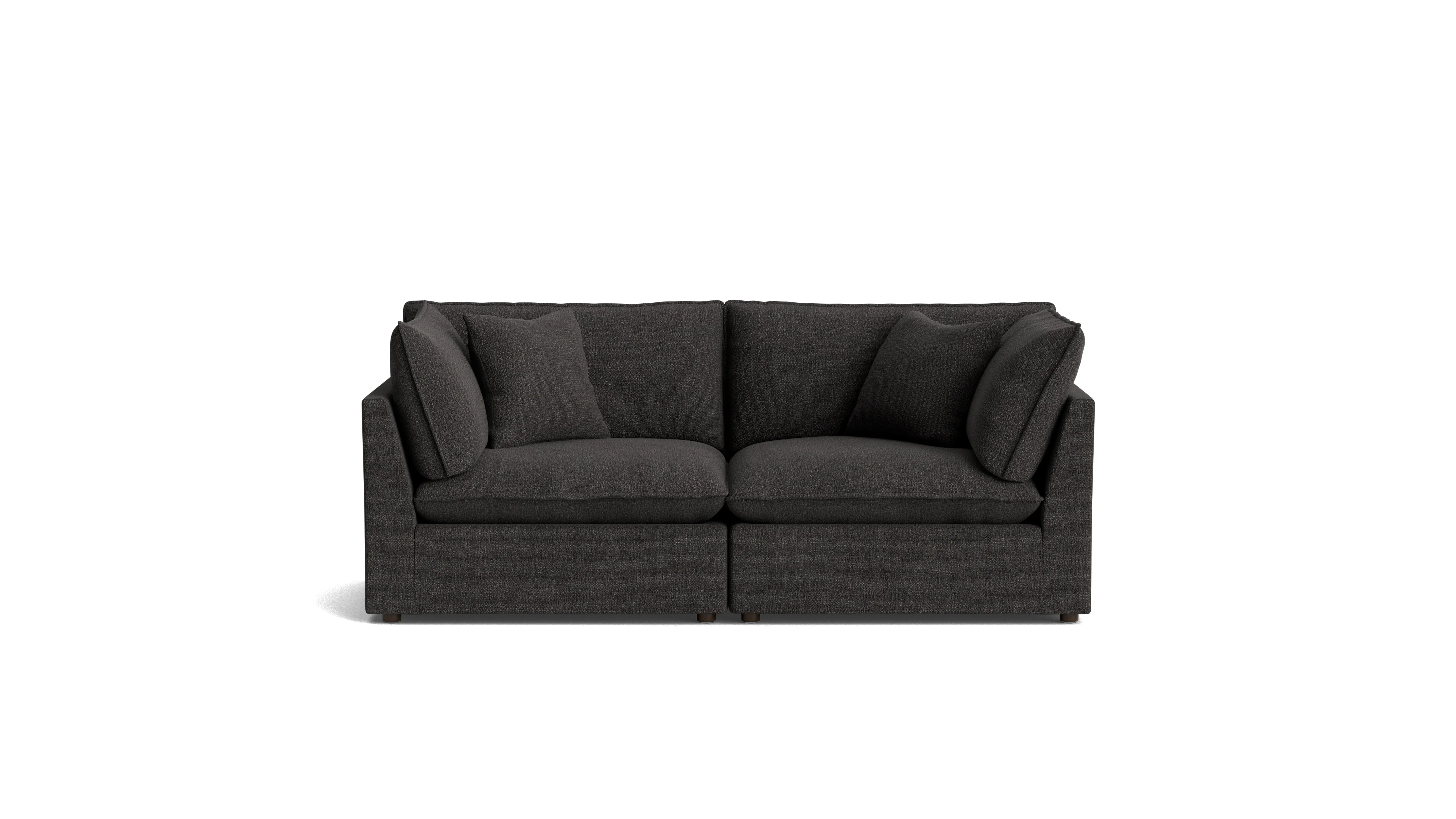 Chill Time 2-Piece Modular Sofa, Dark Shadow - Image 2