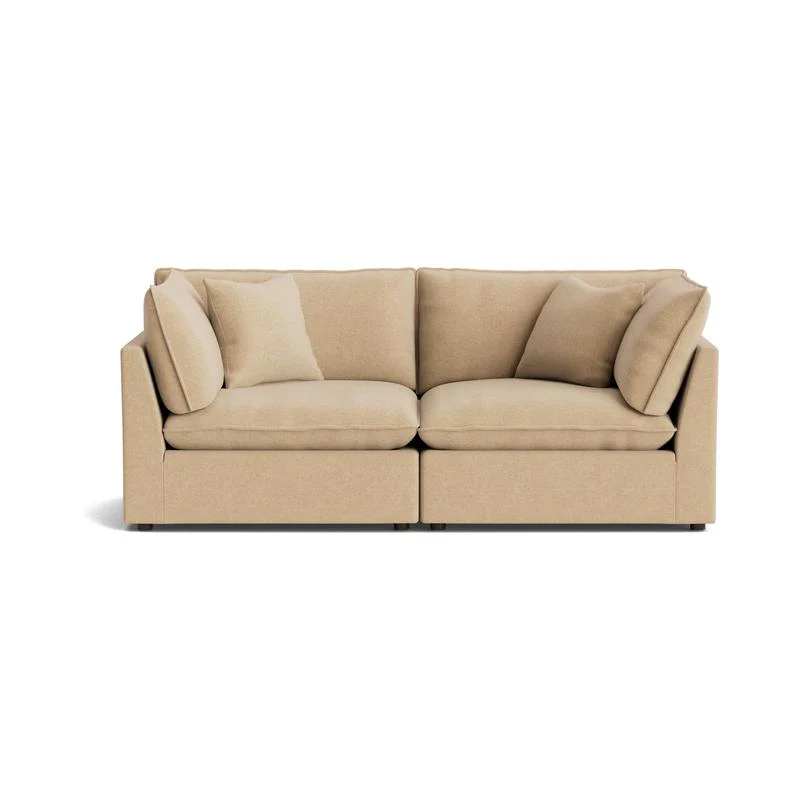 Chill Time 2-Piece Modular Sofa, Hazelnut