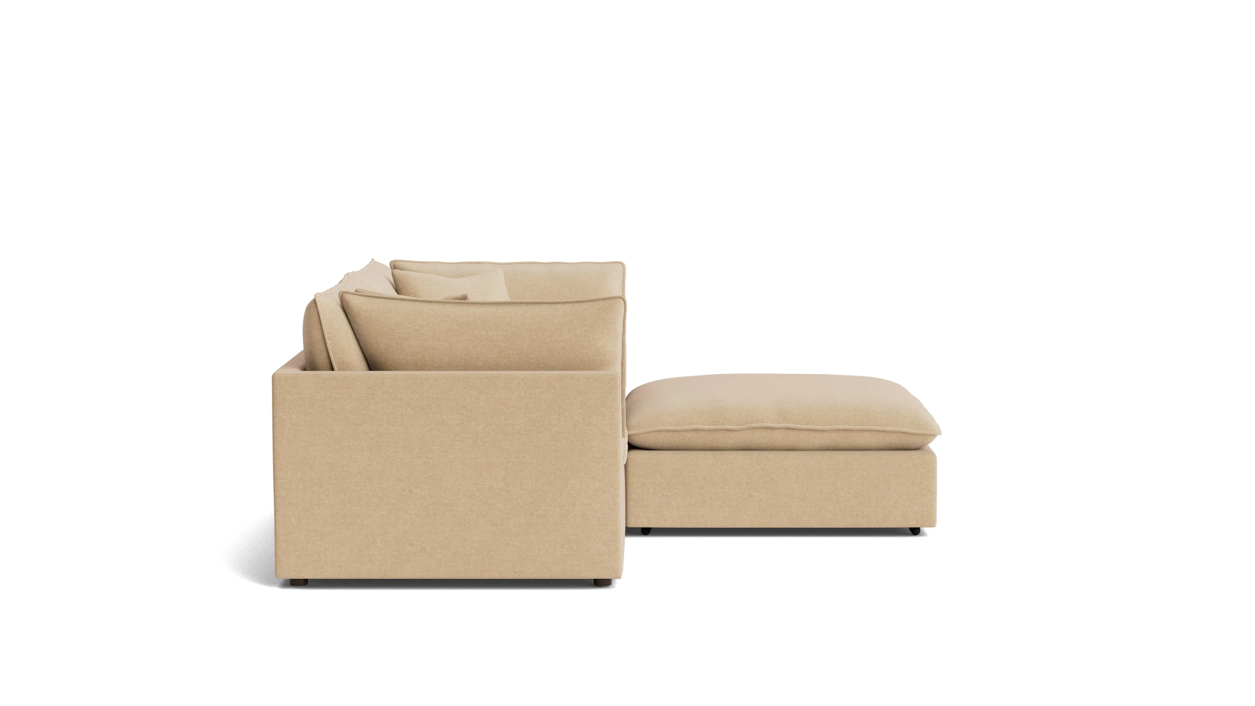 Chill Time 3-Piece Modular Sectional, Hazelnut - Image 4