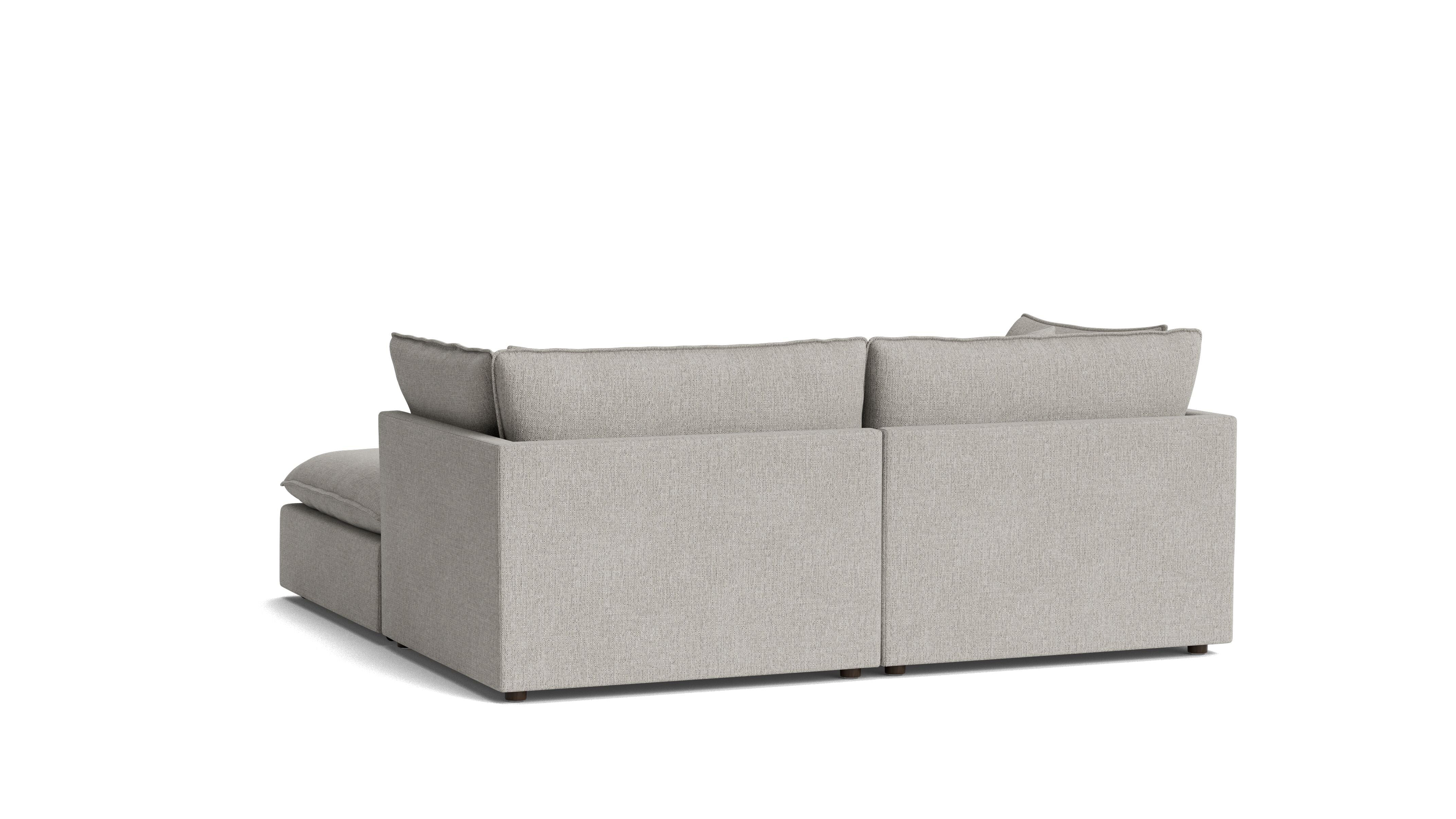 Chill Time 3-Piece Modular Sectional, Heather - Image 5