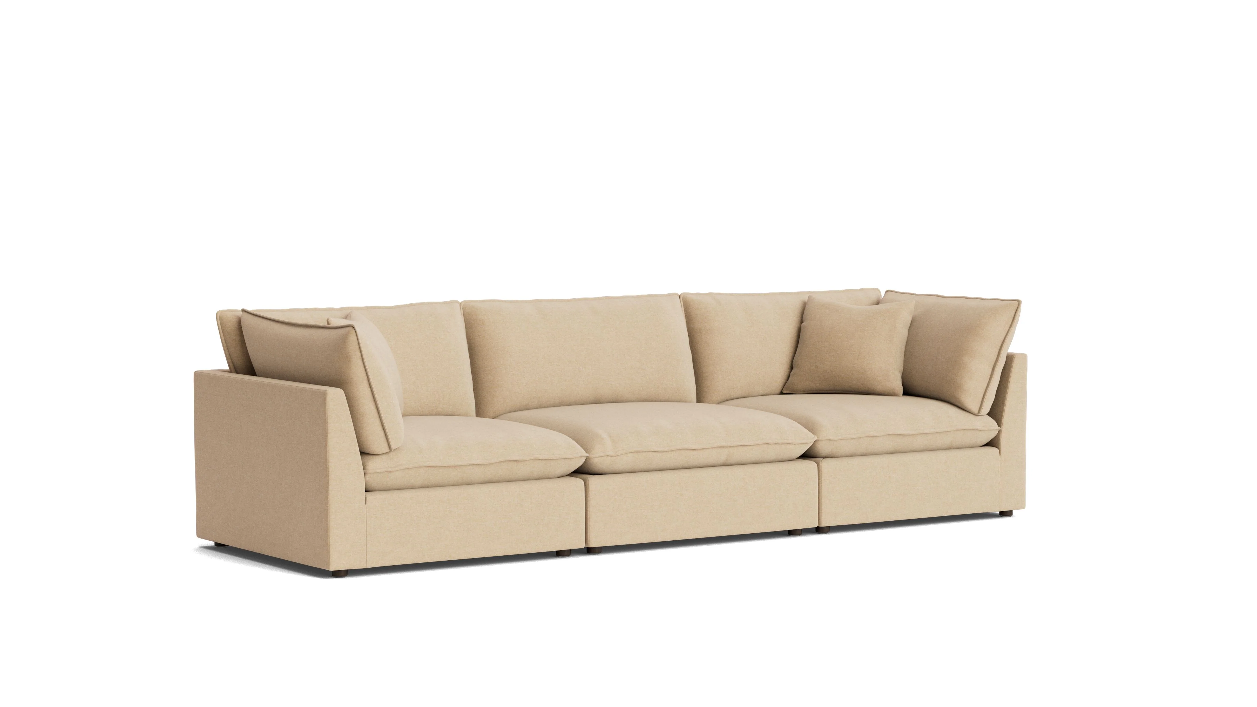 Chill Time 3-Piece Modular Sofa, Hazelnut - Image 3