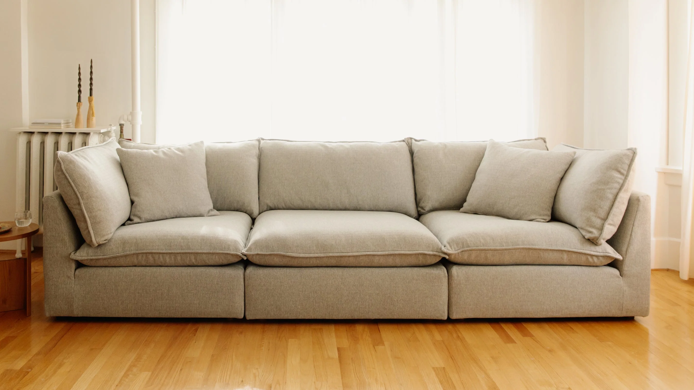 Chill Time 3-Piece Modular Sofa, Heather - Image 6