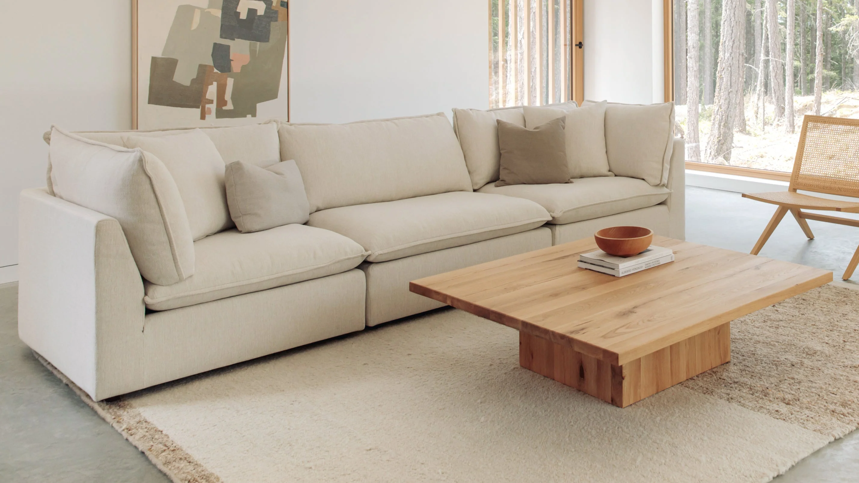 Chill Time 3-Piece Modular Sofa, Heather - Image 8