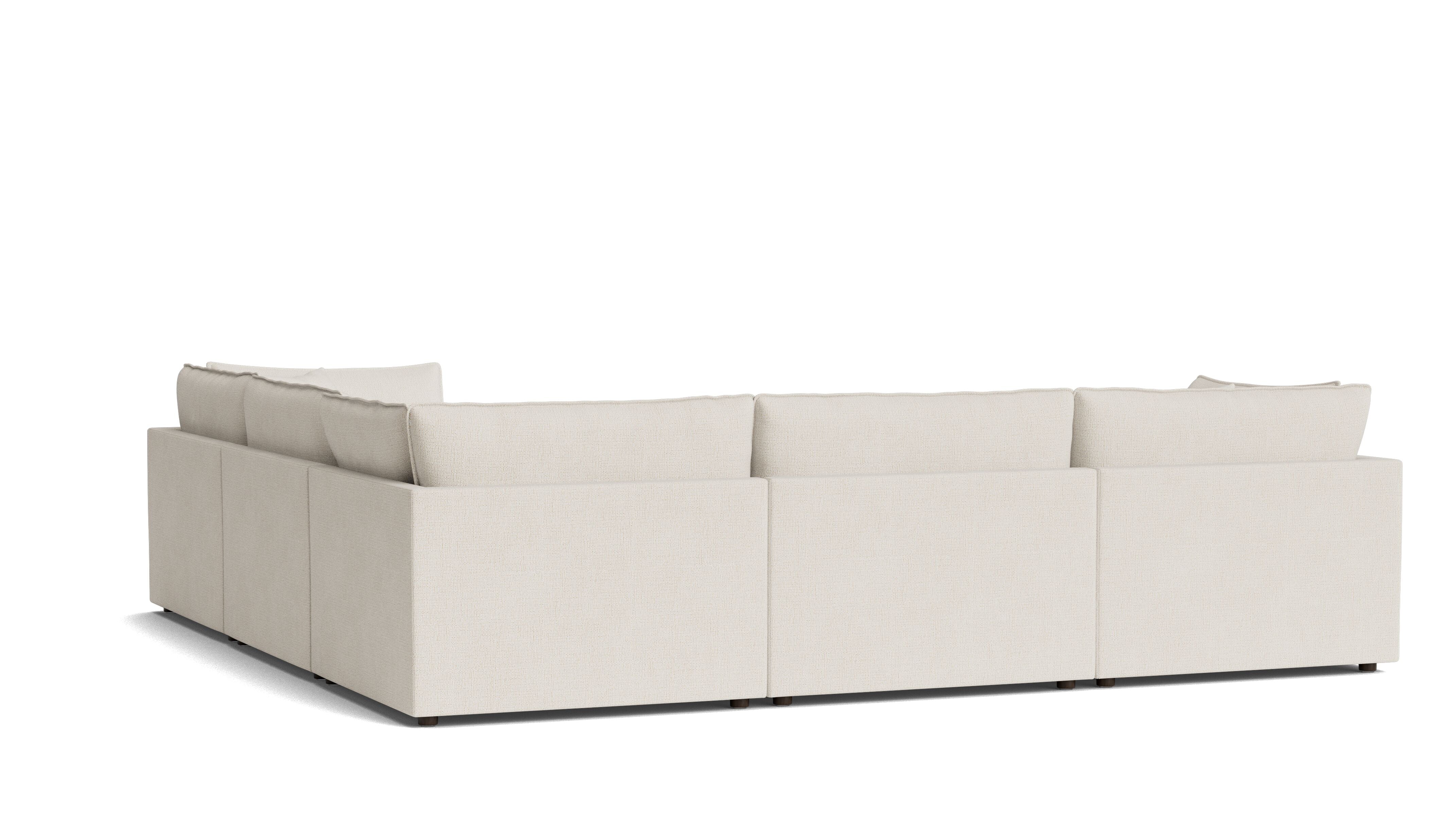 Chill Time 5-Piece Modular Sectional Closed, Birch - Image 5