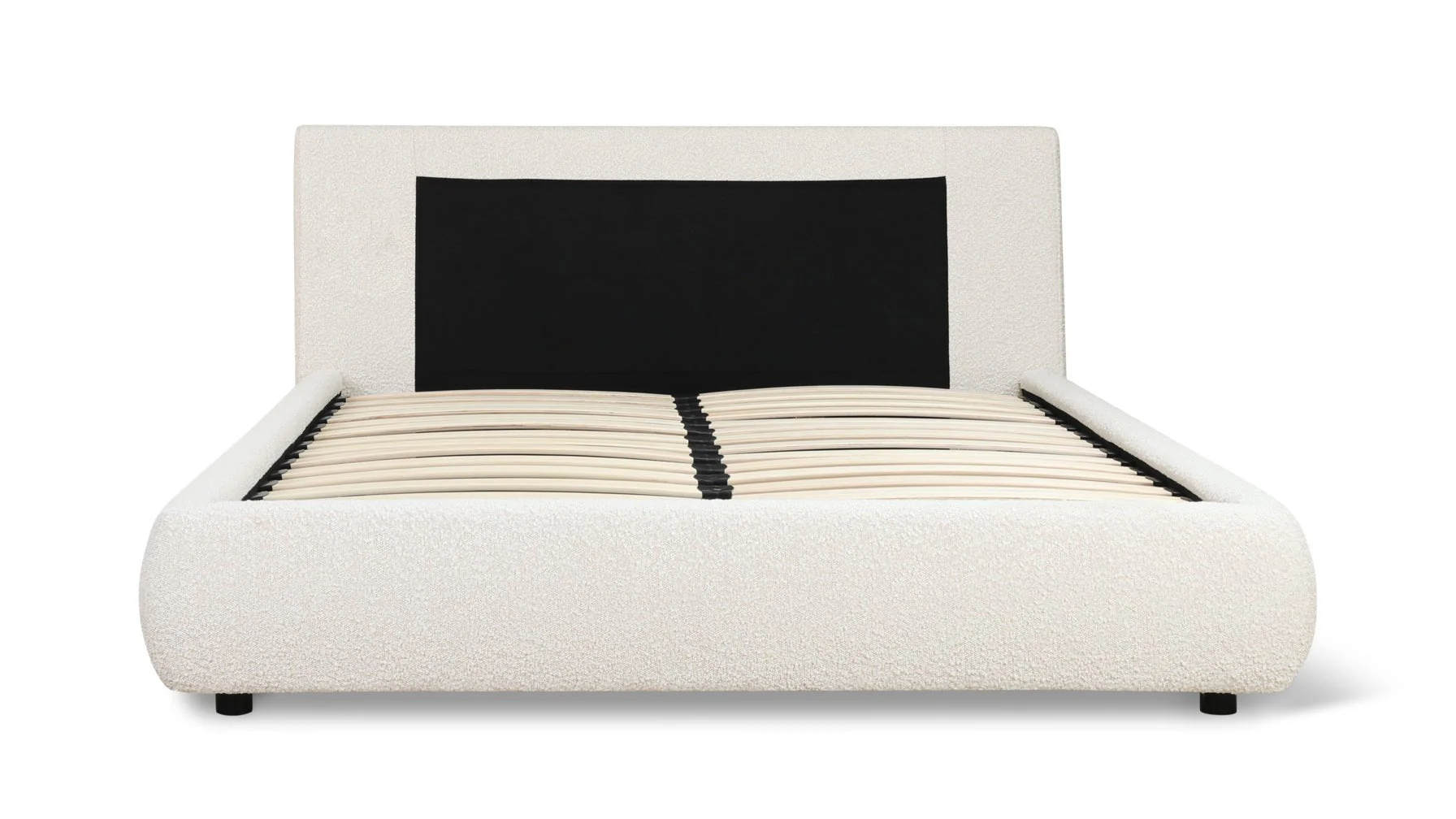 Cloud Bed, Full, Cream Boucle - Image 8