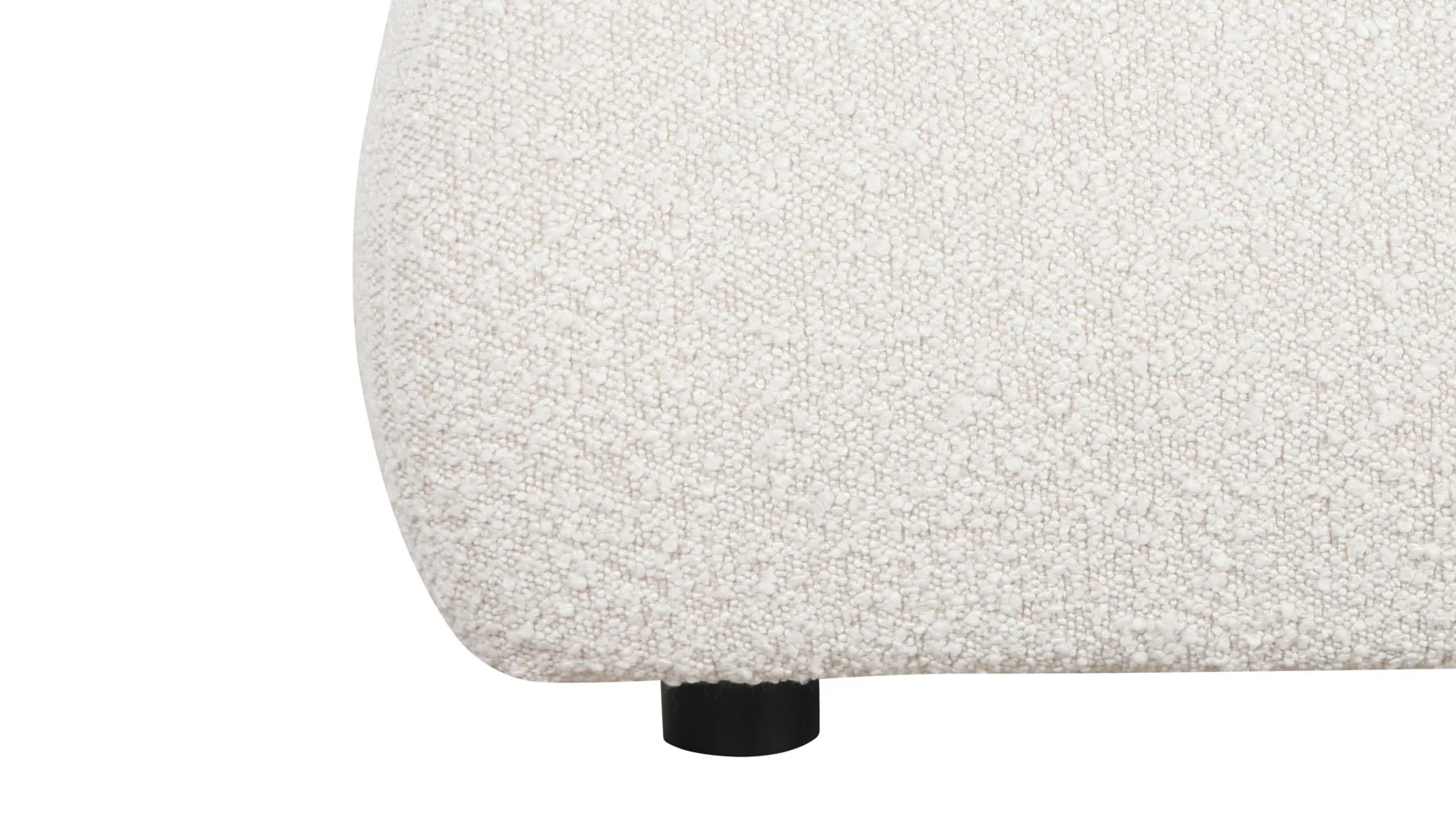 Cloud Bed, Full, Cream Boucle - Image 9