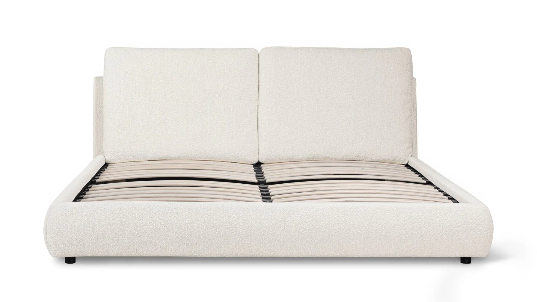 Cloud Bed, King, Cream Boucle - Image 9