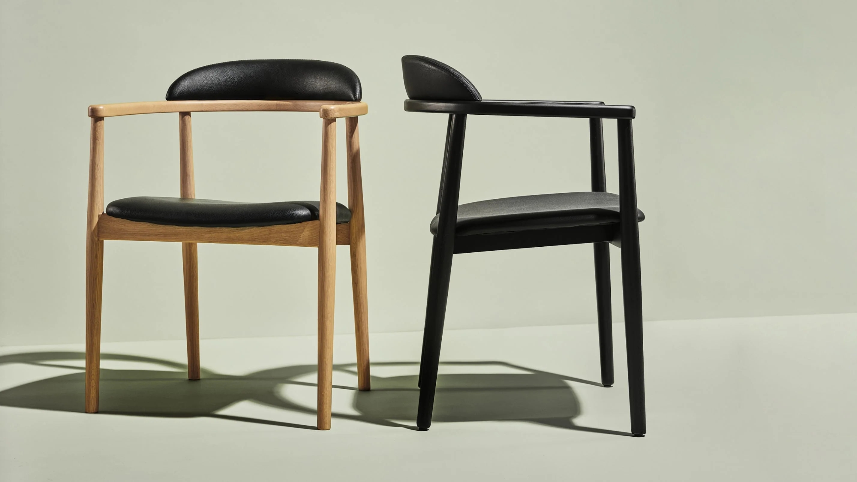 Count On Me Dining Chair, Oak, Black Seat - Image 6