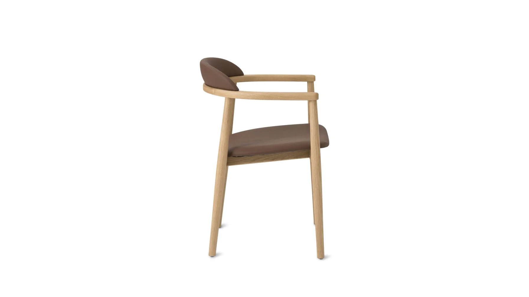 Count On Me Dining Chair, Oak, Brown Seat - Image 6