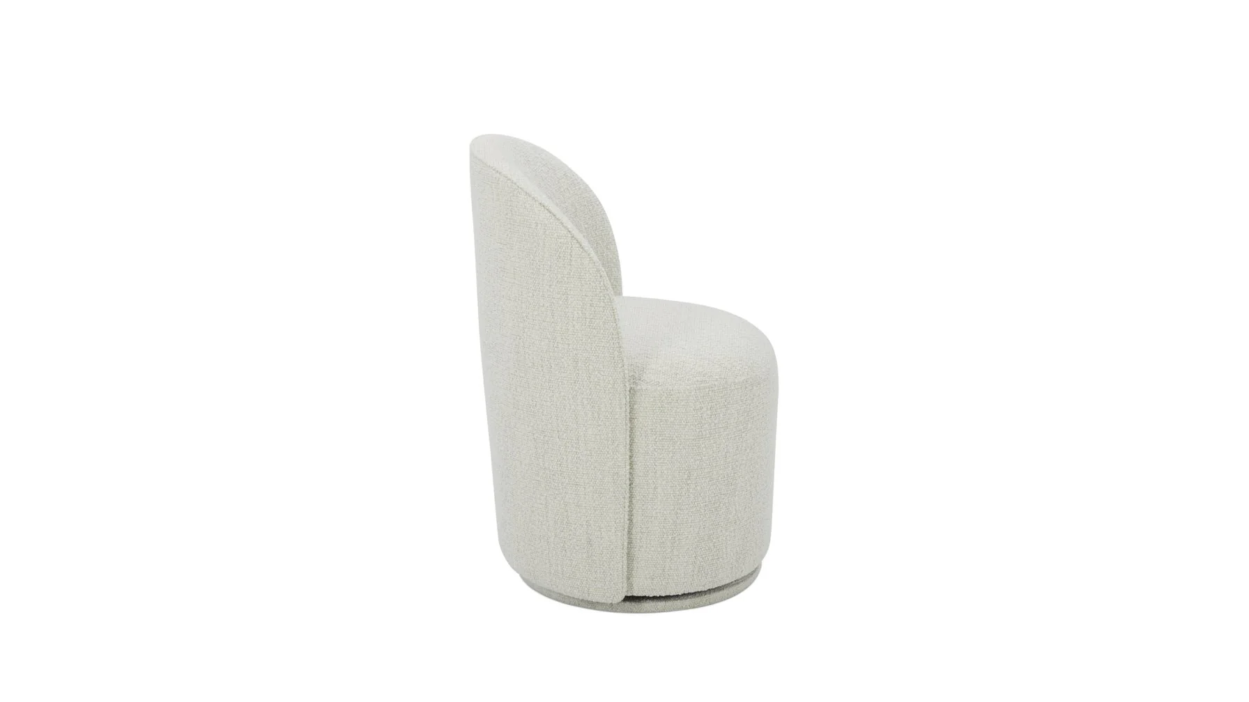 Dialed In Swivel Dining Chair, Sea Pearl - Image 4