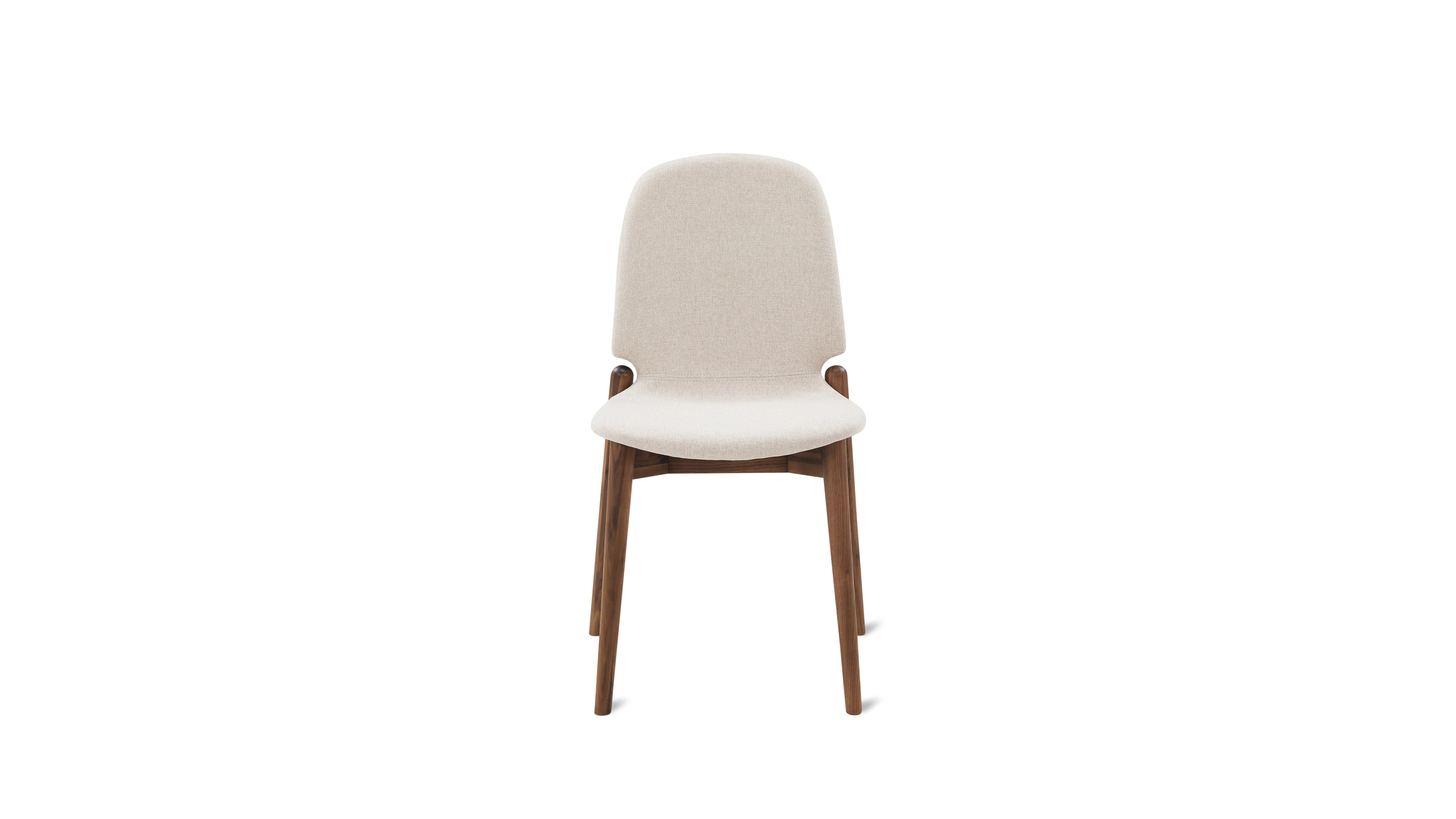 Dine In Dining Chair (Set of Two), Walnut/Dune - Image 2