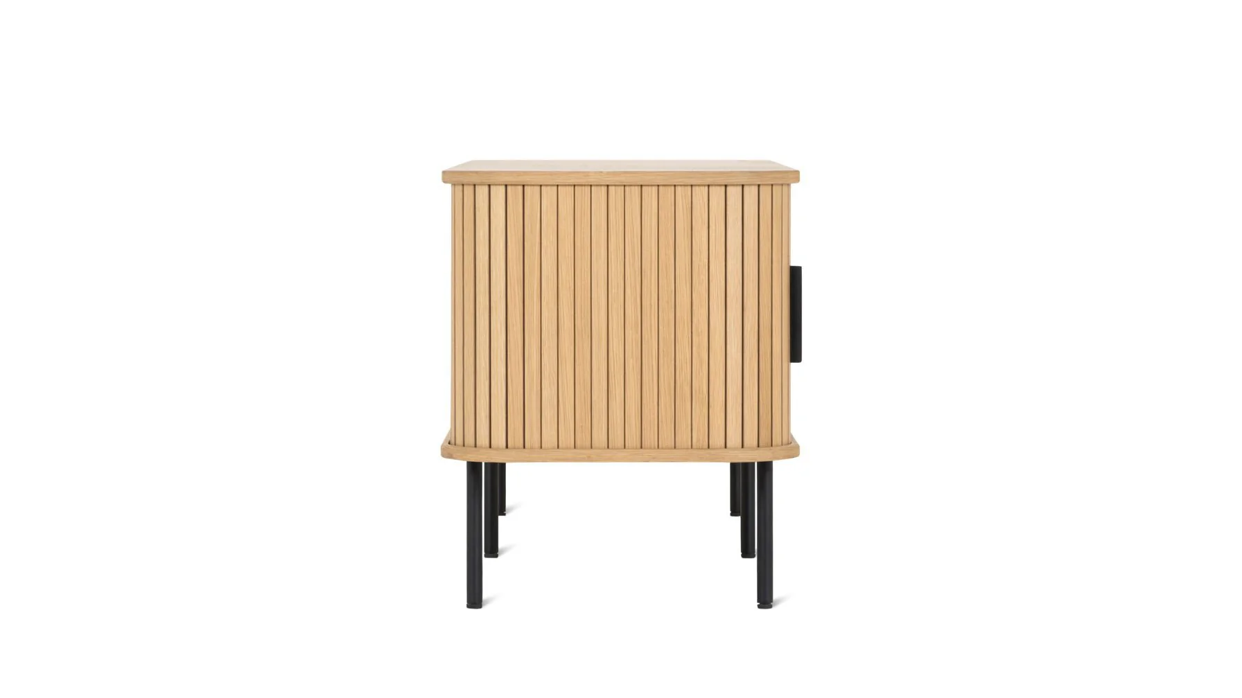 Easy Edge Media Unit, White Oak - Image 5