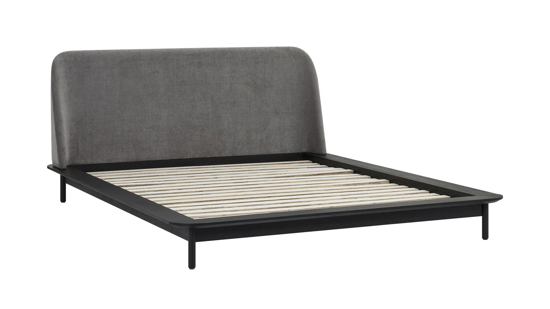 Easy Edge Bed, Queen, Black Oak - Image 5