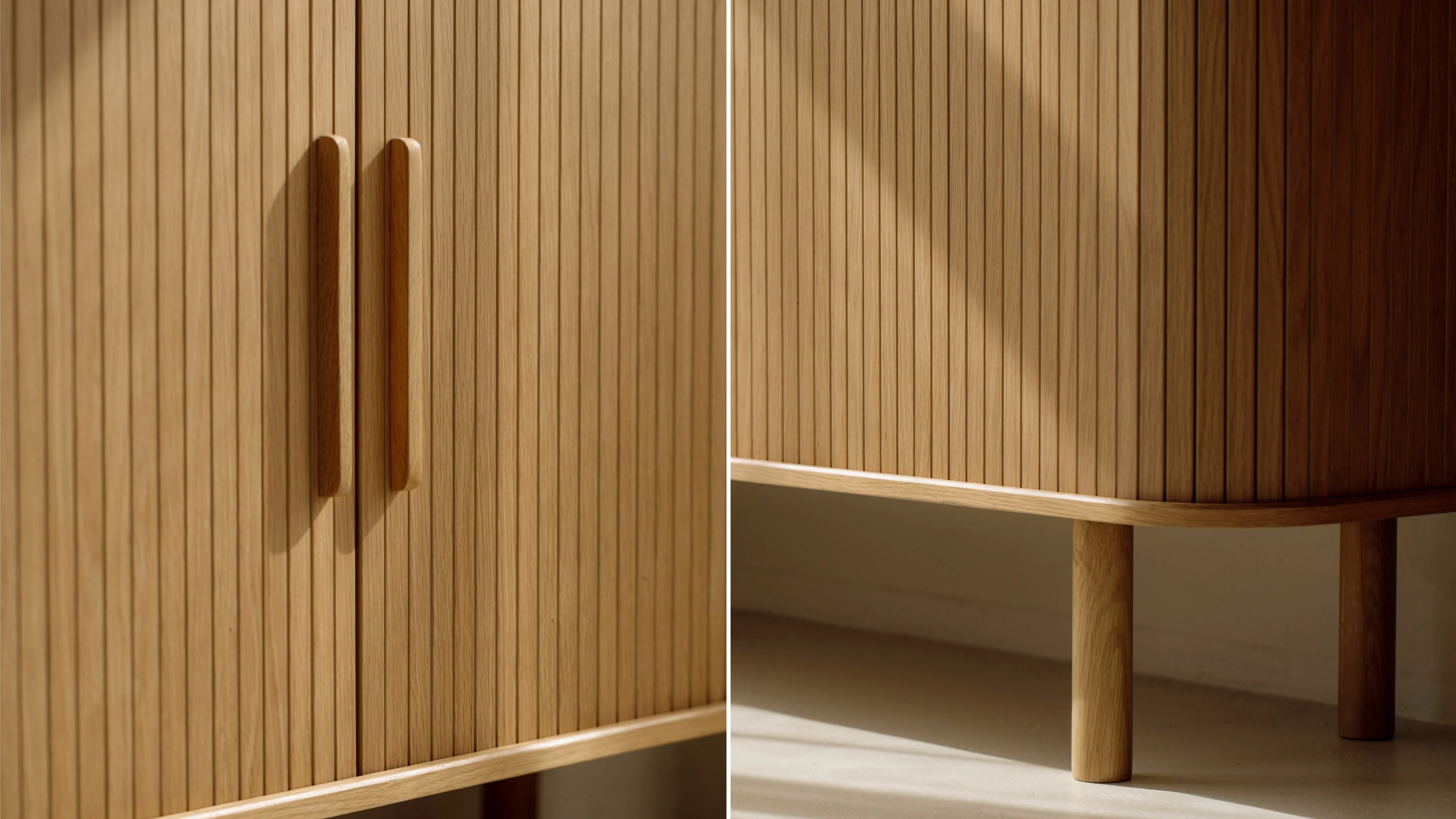 Easy Edge Sideboard All Wood, Regular, White Oak - Image 4