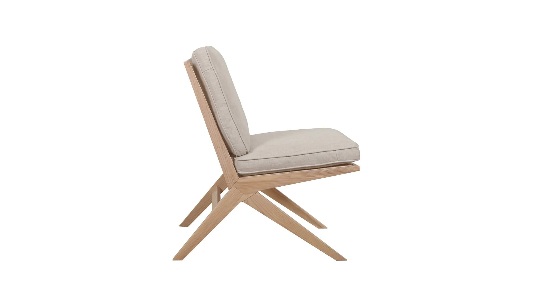 Endless Summer Lounge Chair with Cushion, Ash/Natural - Image 5