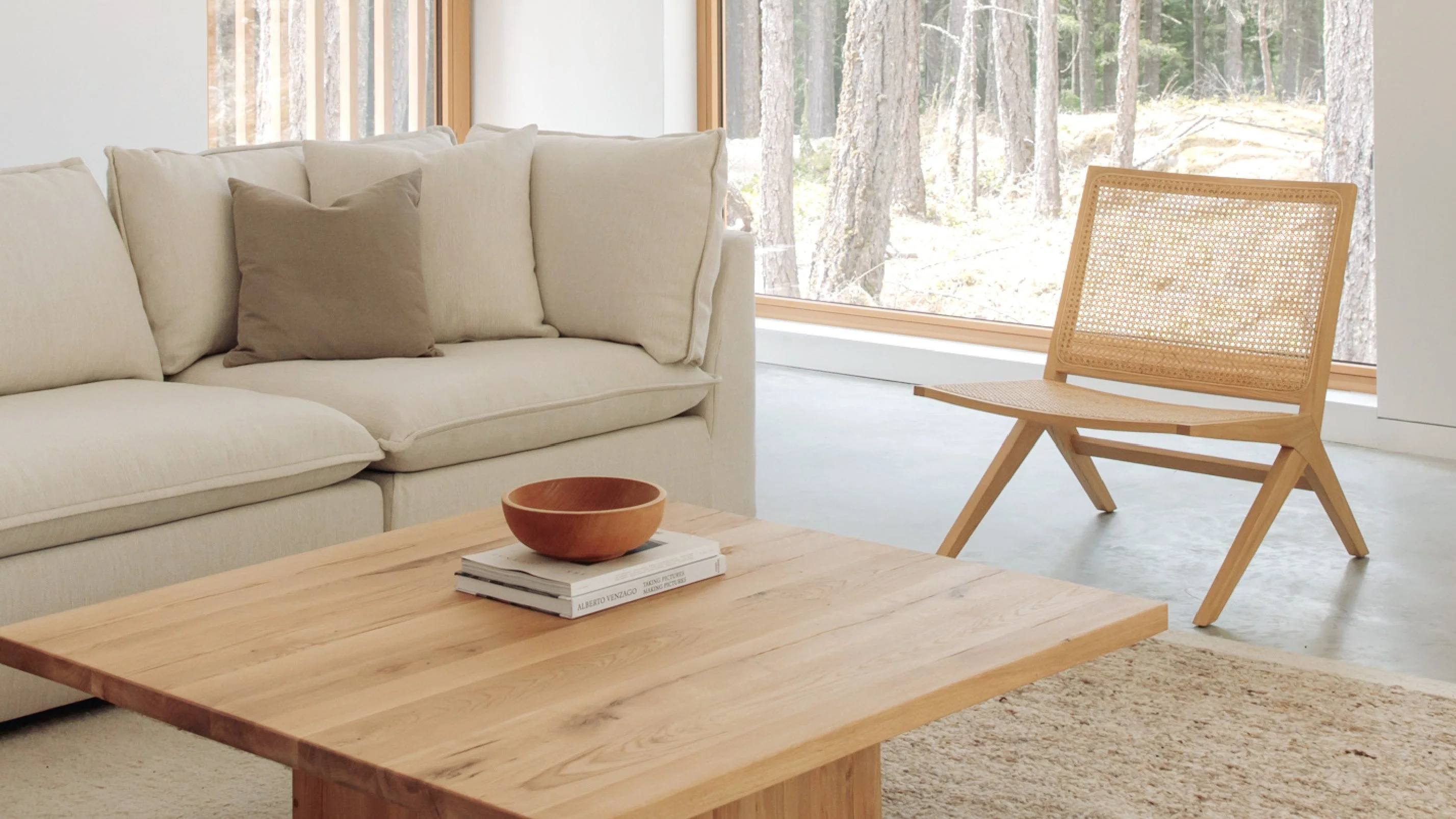 Endless Summer Lounge Chair, Natural Cane/Ash - Image 3