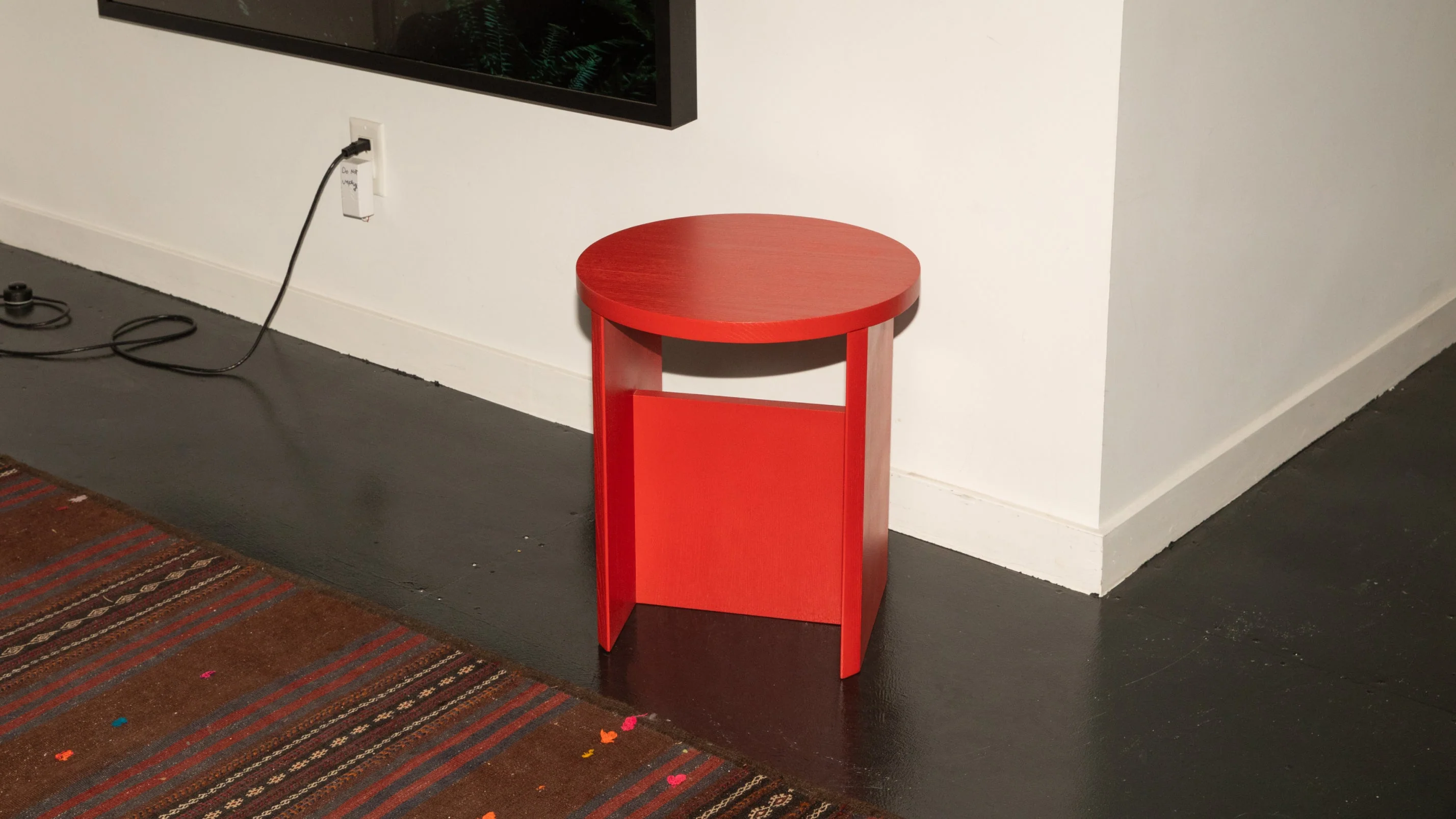 Field Stool, Limited Edition, Poppy - Image 3