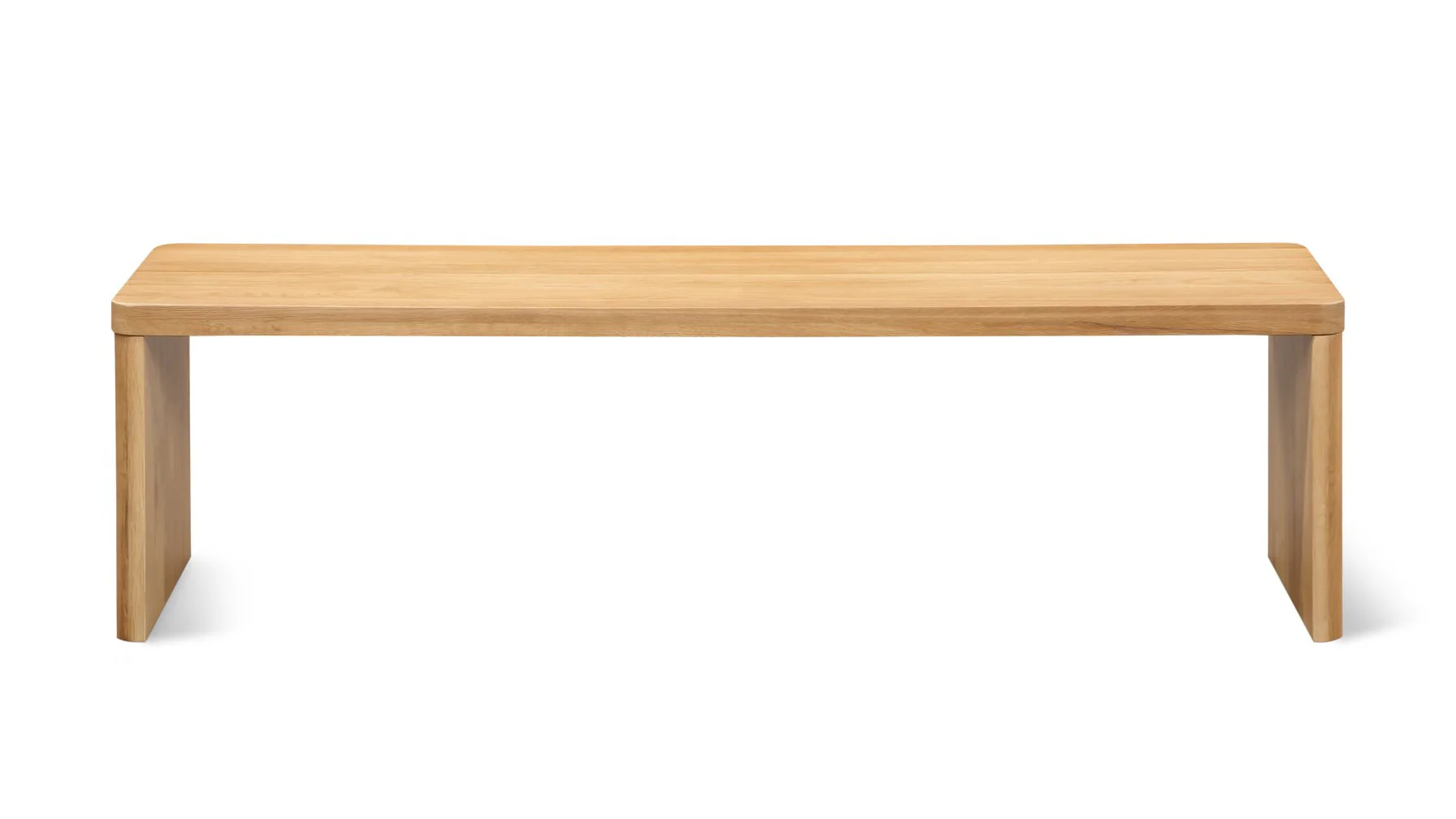 Form Bench, Seats 3, Oak - Image 5