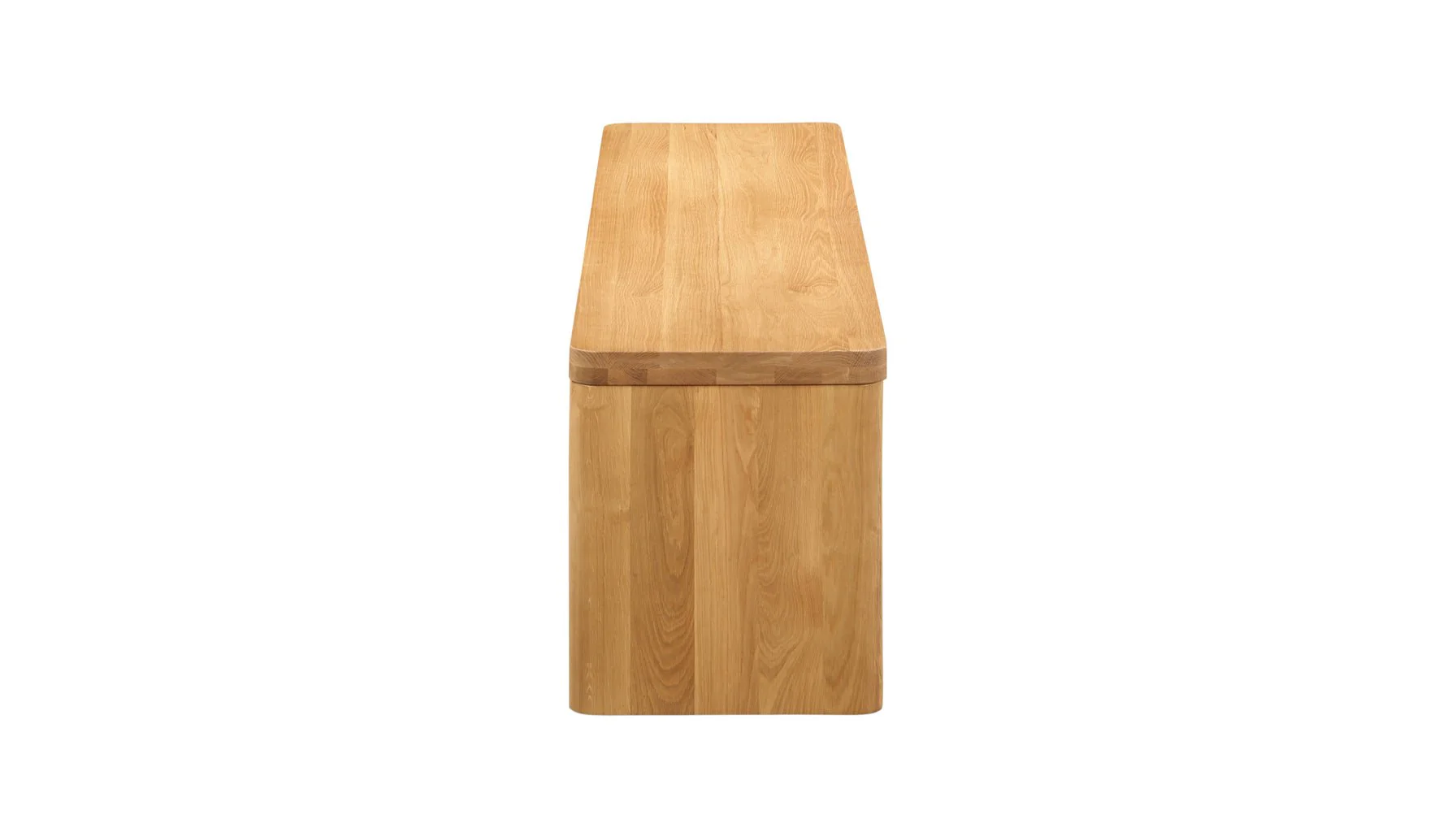 Form Bench, Seats 3, Oak - Image 6