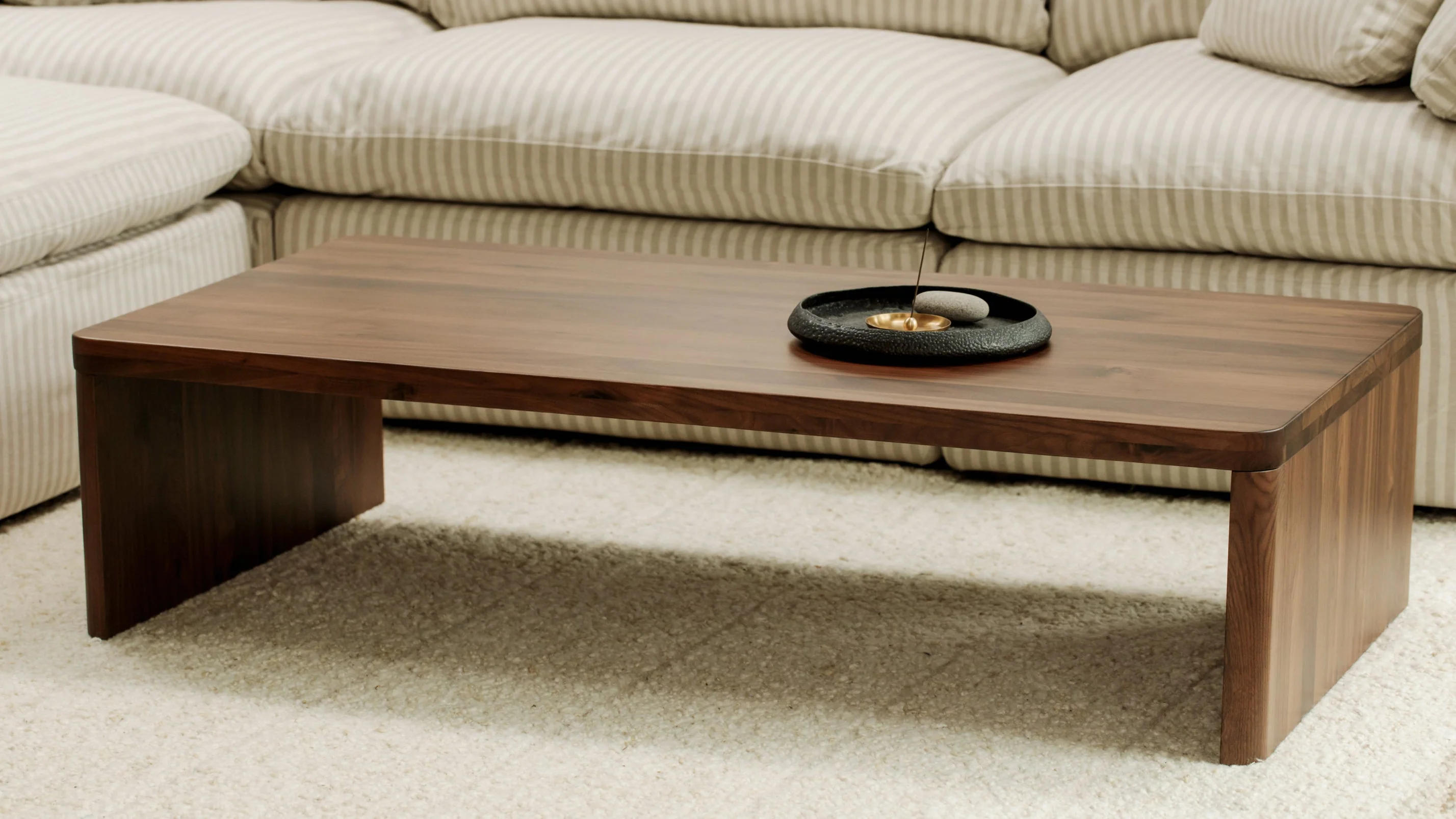 Form Coffee Table, American Walnut - Image 6