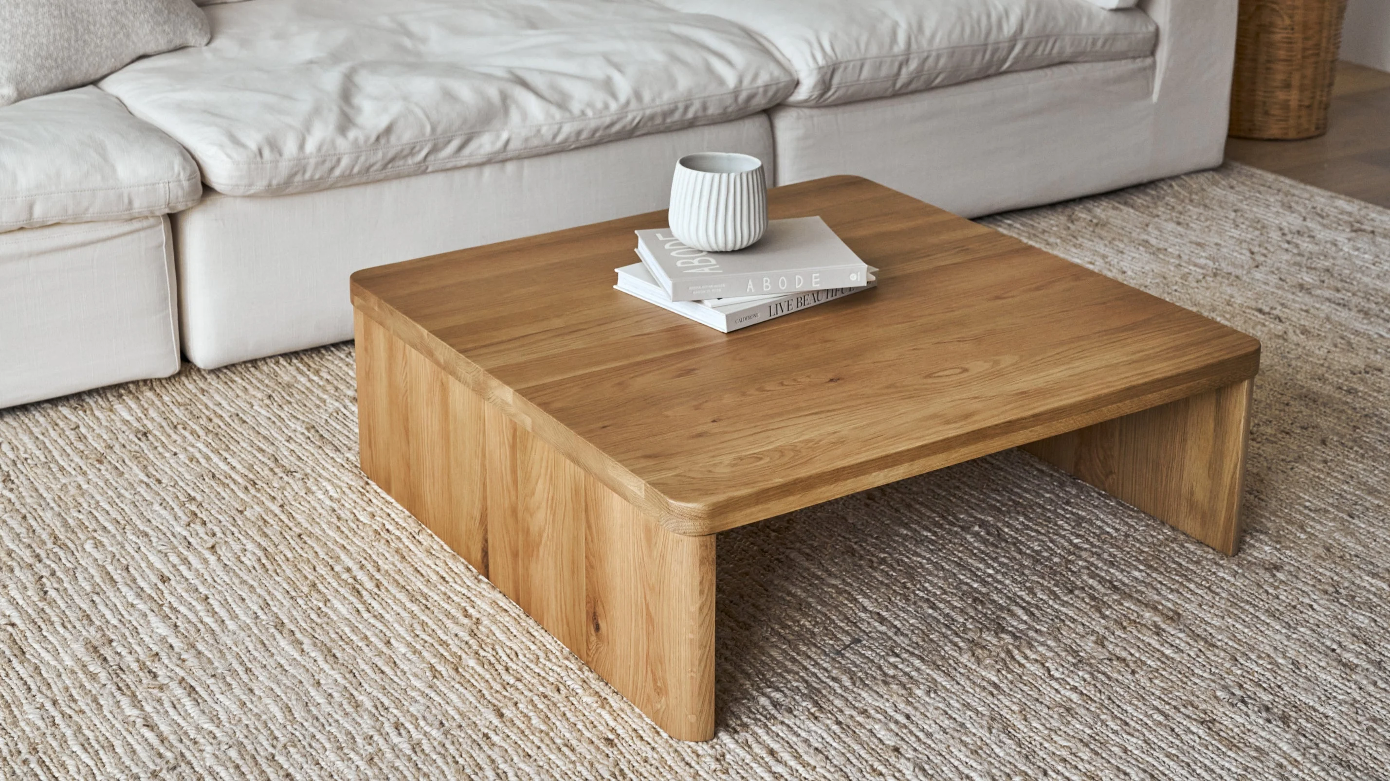 Form Coffee Table, Square, American Walnut - Image 7