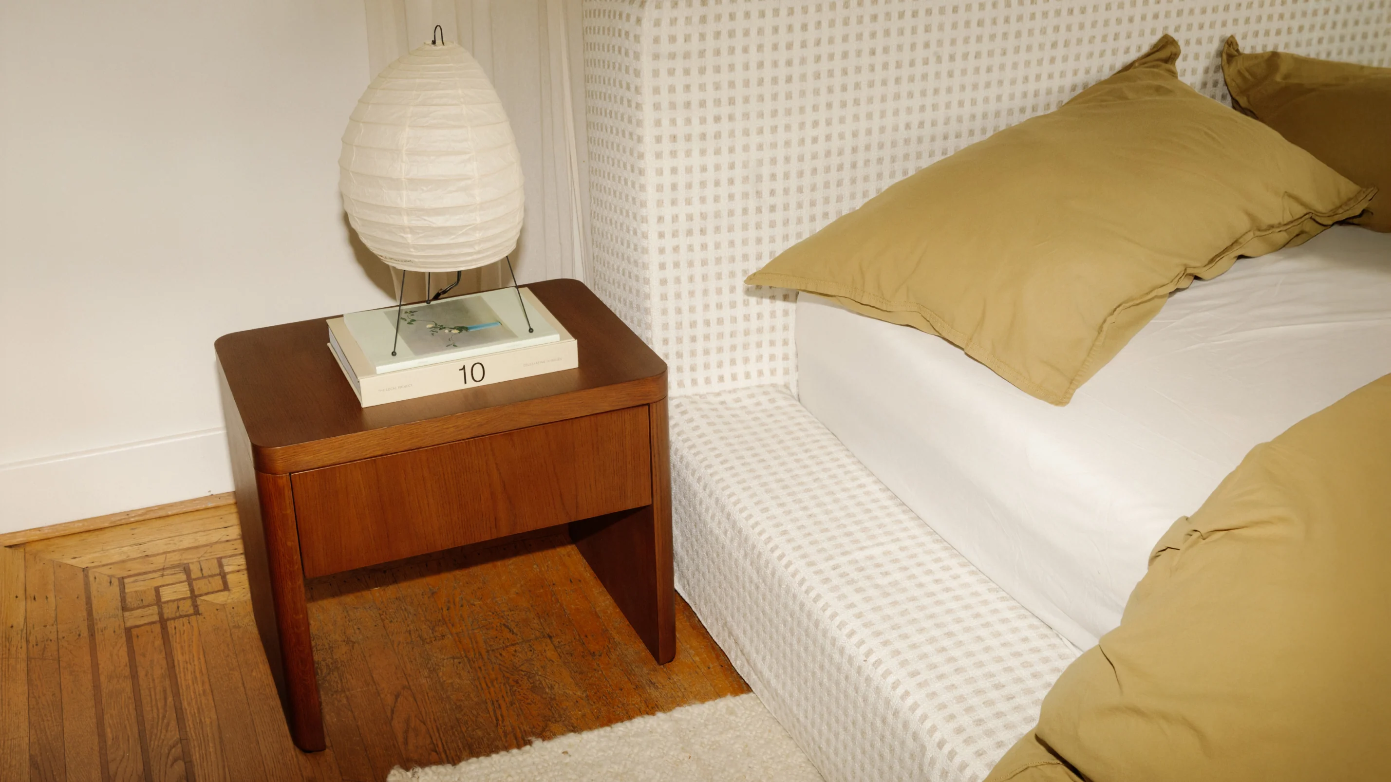 Form Nightstand, Stained Walnut - Image 11