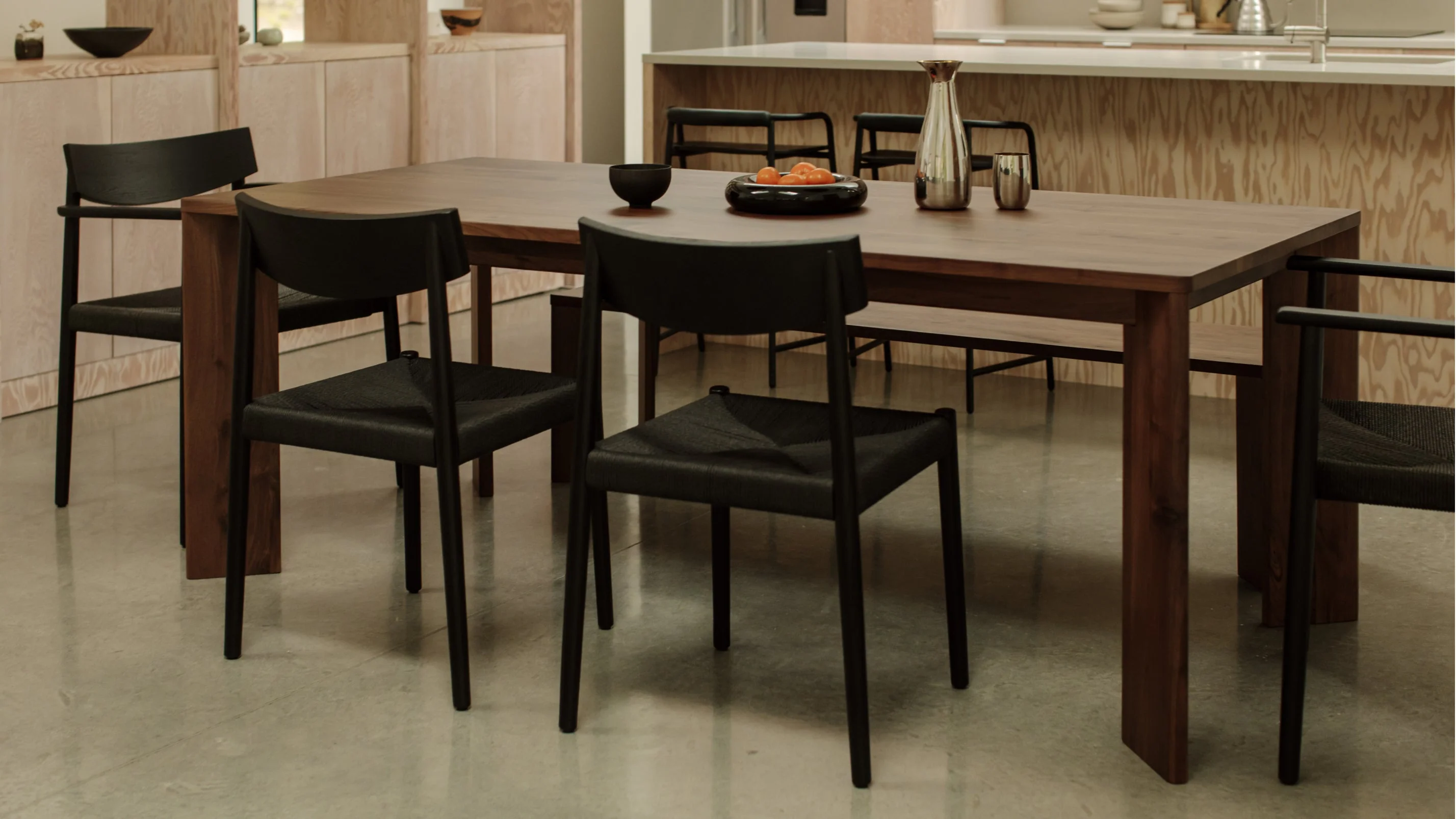 Frame Dining Table, Seats 4-6 People, American Walnut - Image 8