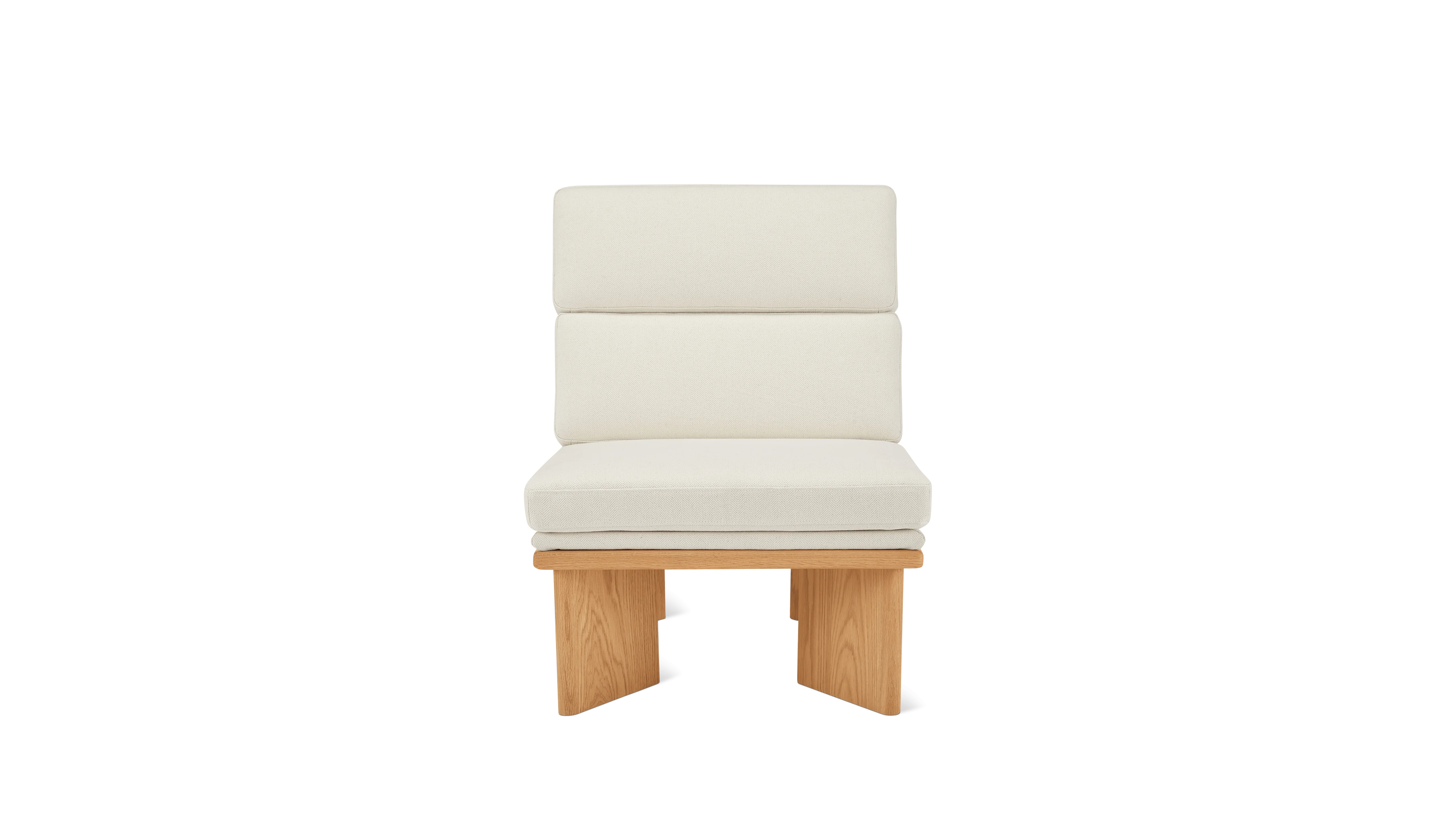 Frame Lounge Chair, Oak, Herringbone - Image 3