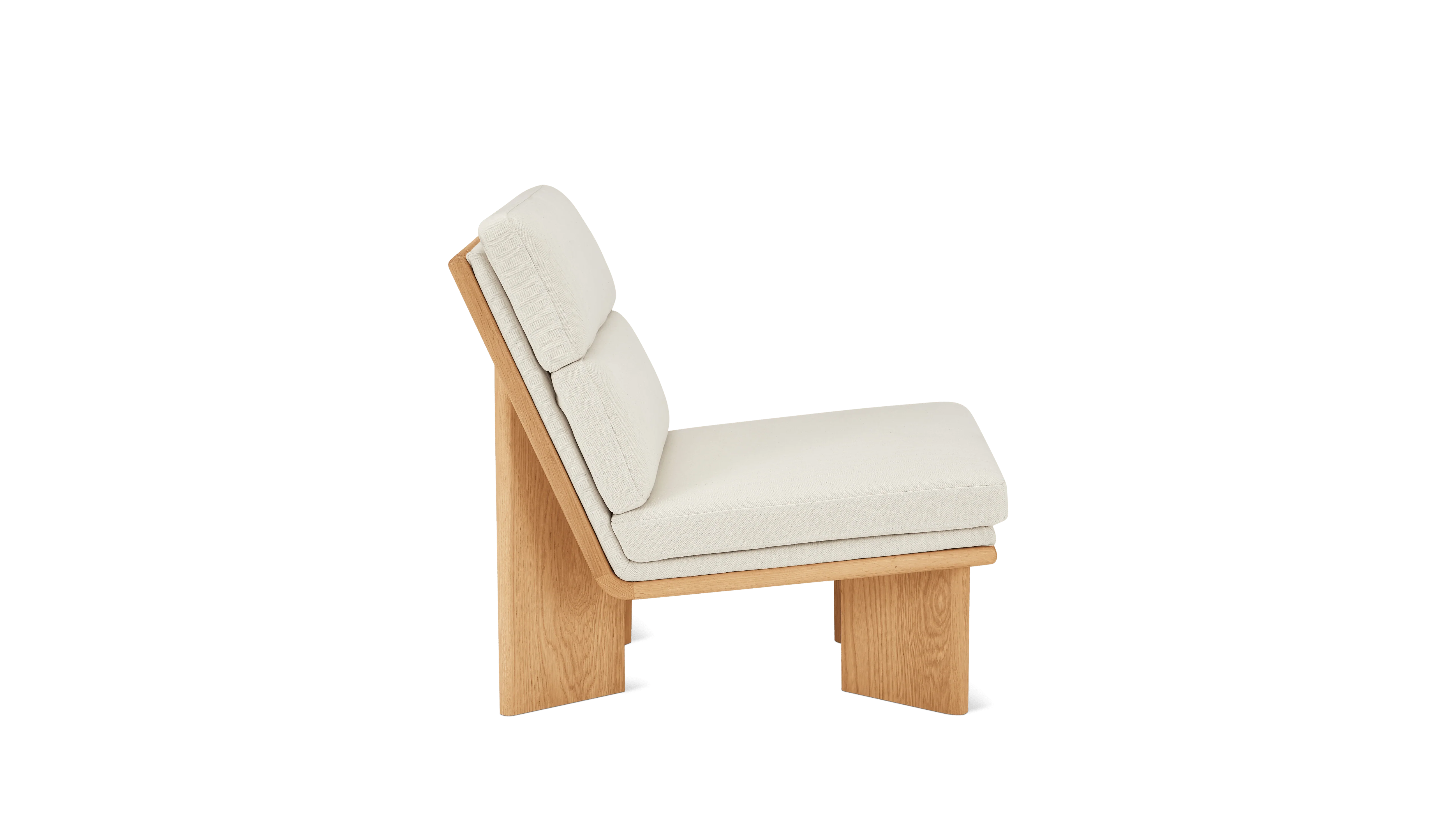 Frame Lounge Chair, Oak, Herringbone - Image 4