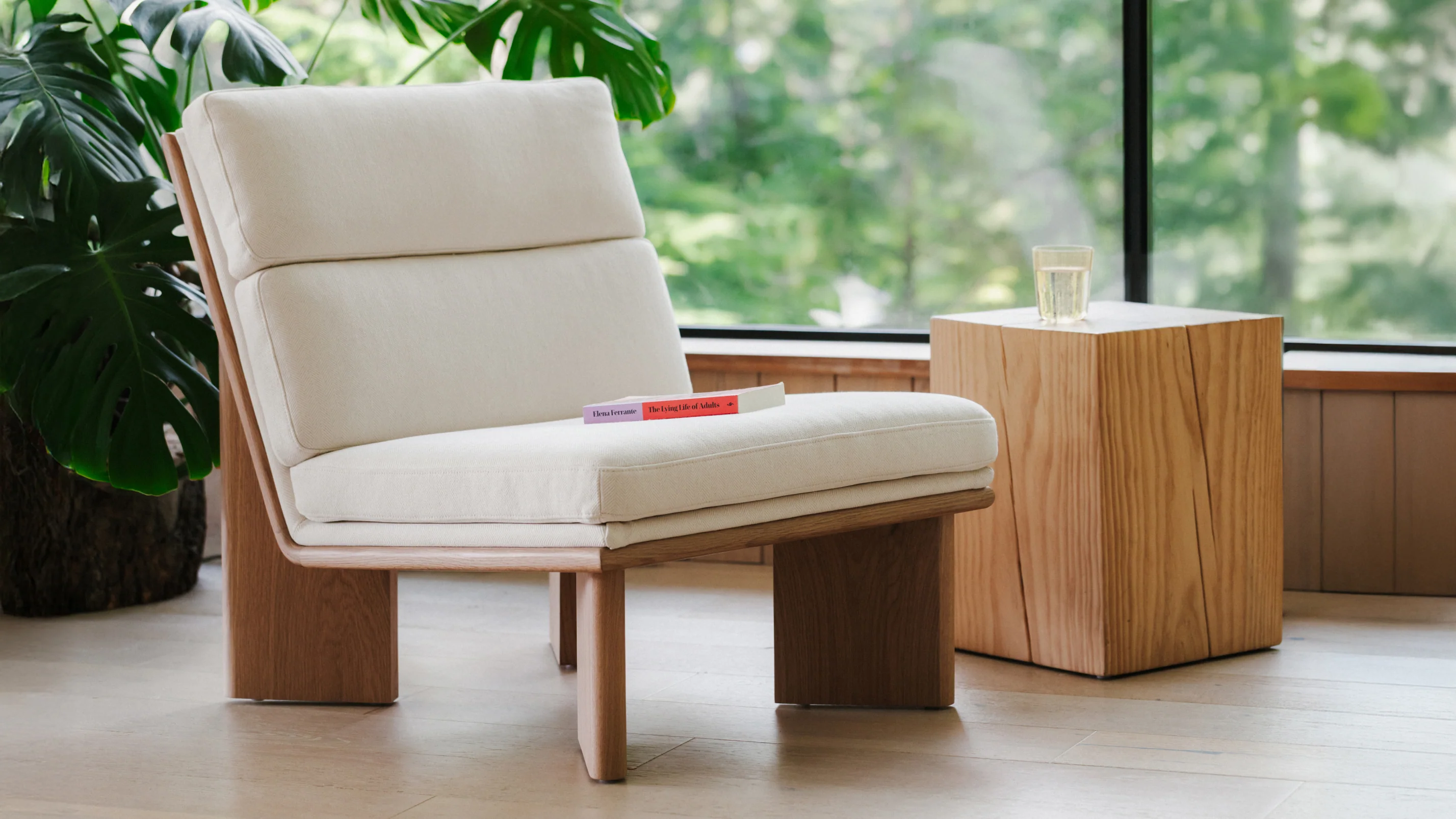 Frame Lounge Chair, Oak, Herringbone - Image 7