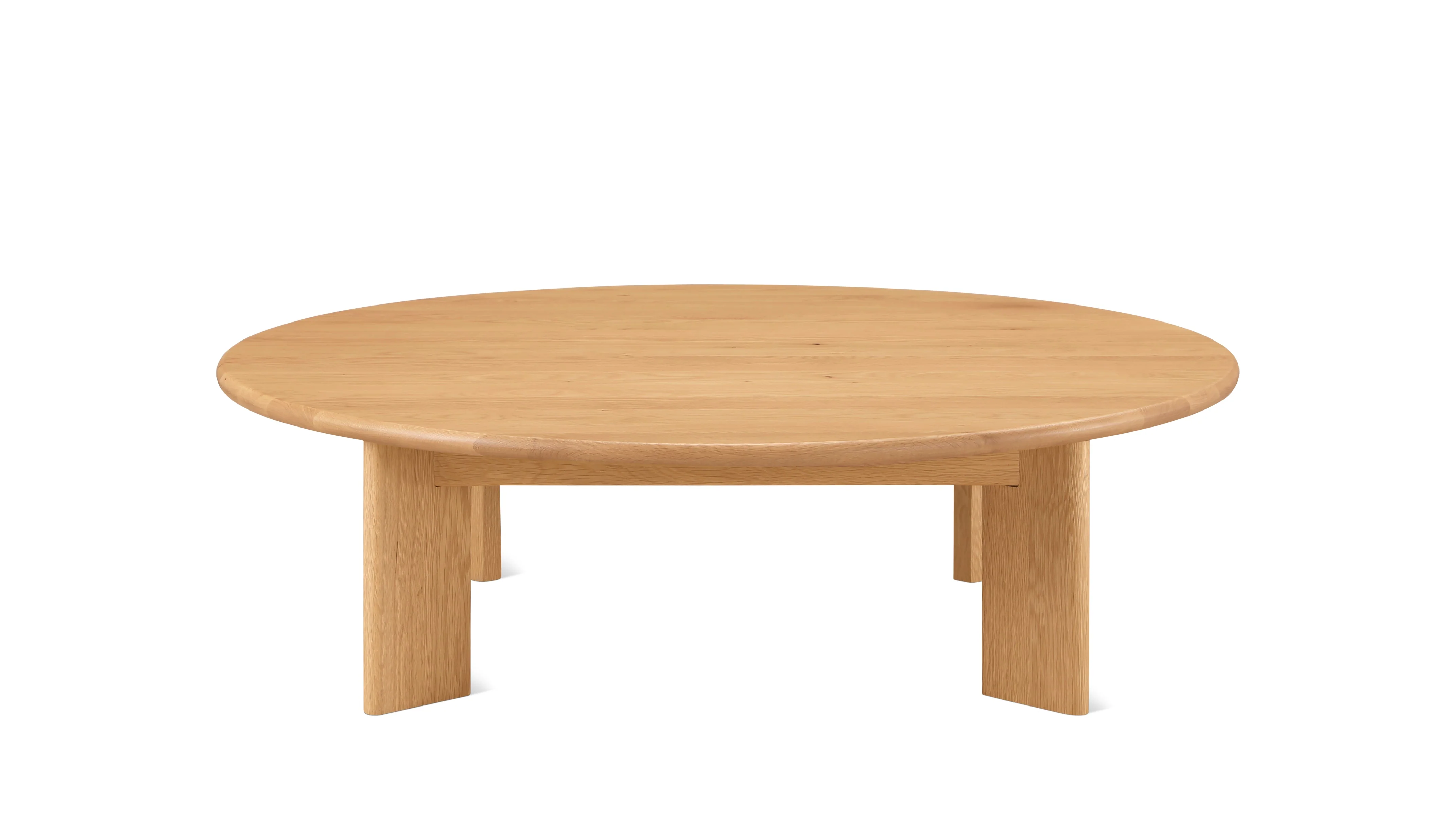 Frame Round Coffee Table, Large, Oak - Image 5