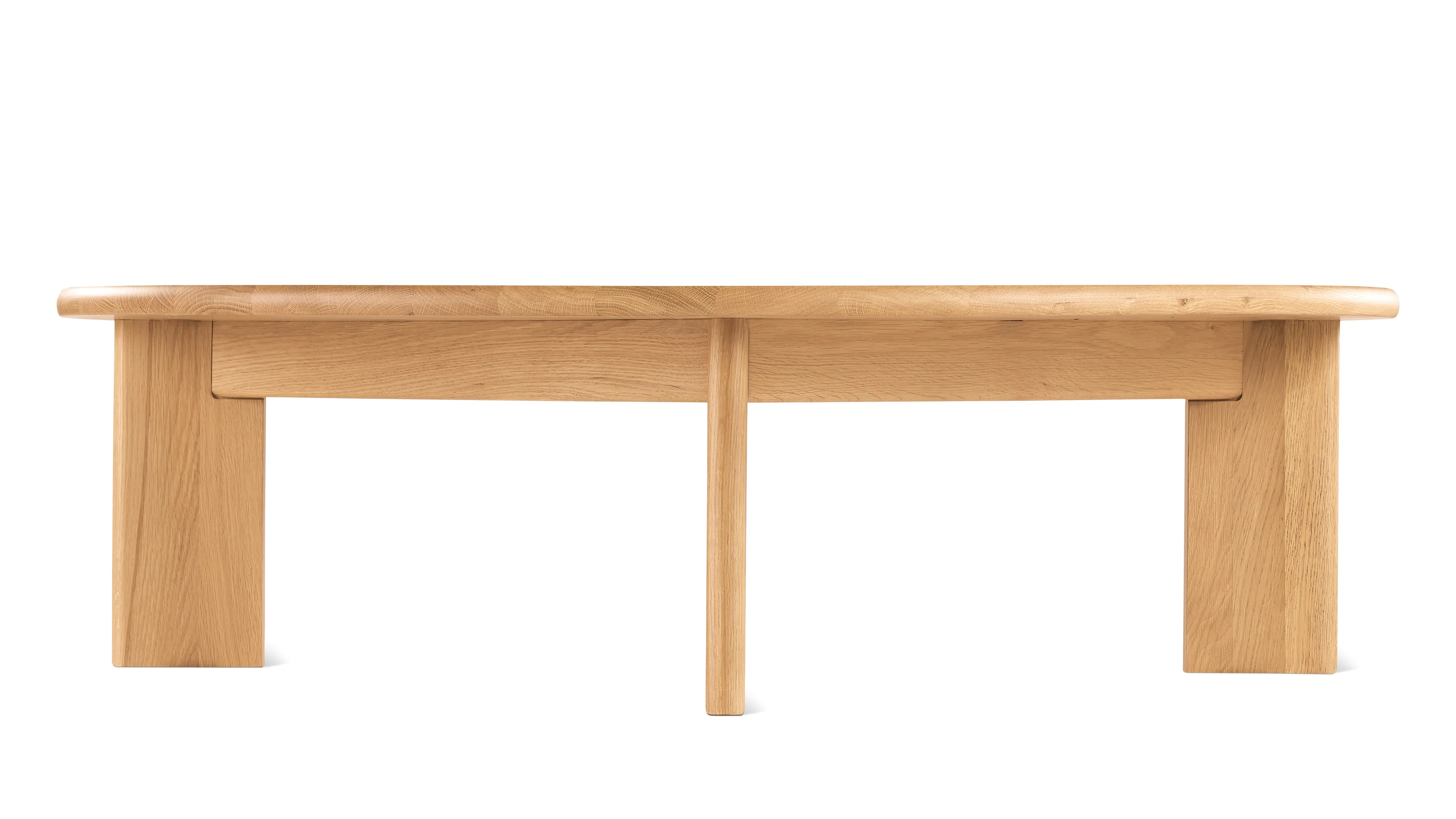 Frame Round Coffee Table, Large, Oak - Image 7