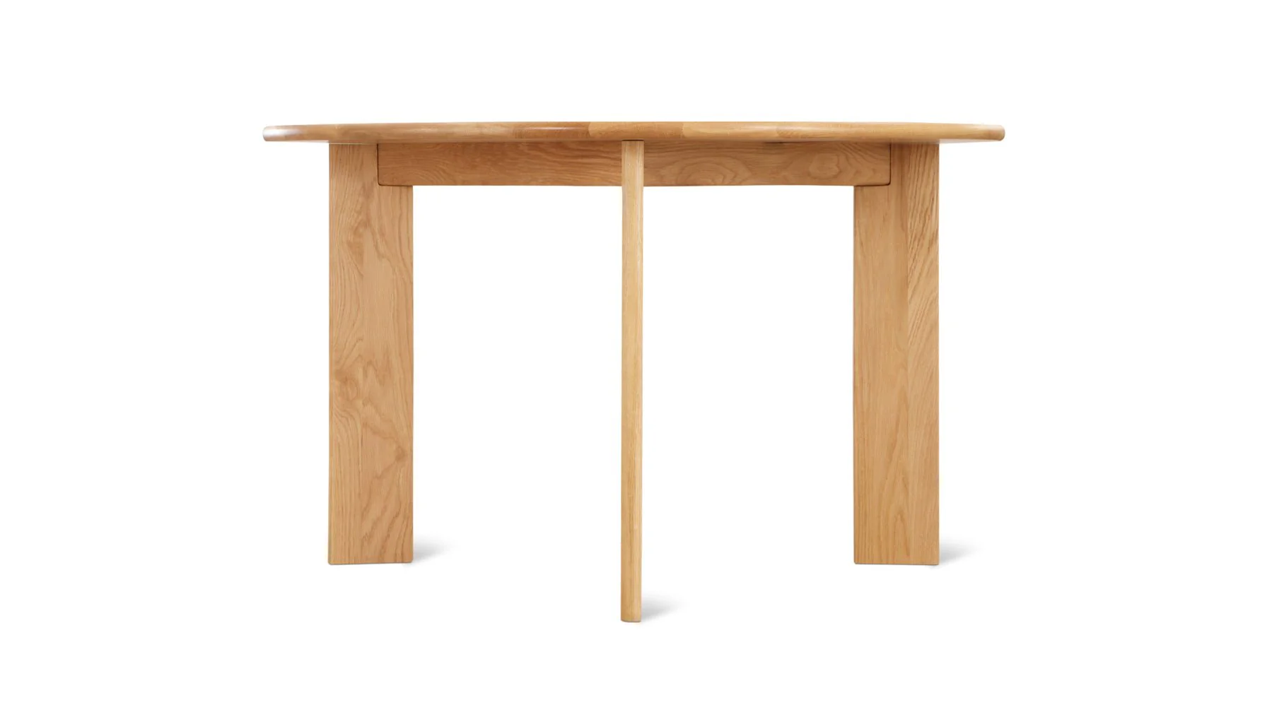 Frame Round Dining Table, Seats 4-5 People, Oak - Image 6