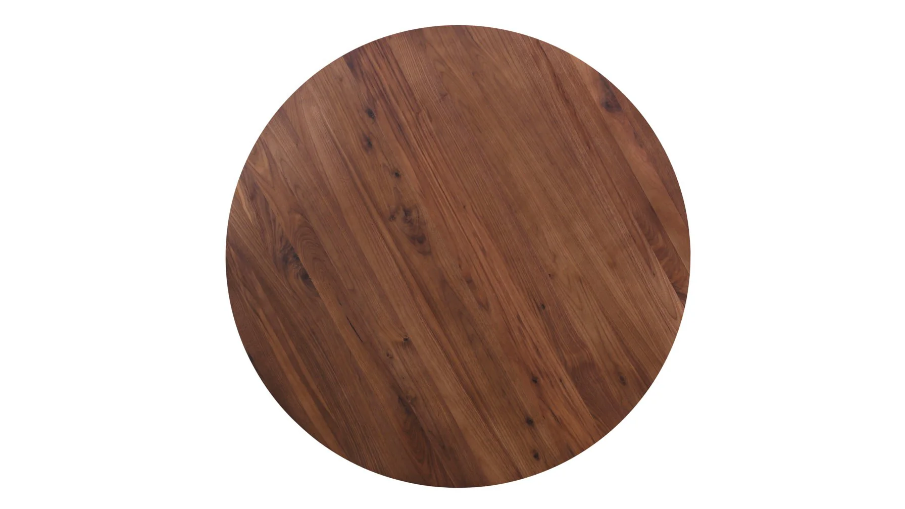 Frame Round Dining Table, Seats 4-5 People, American Walnut - Image 8