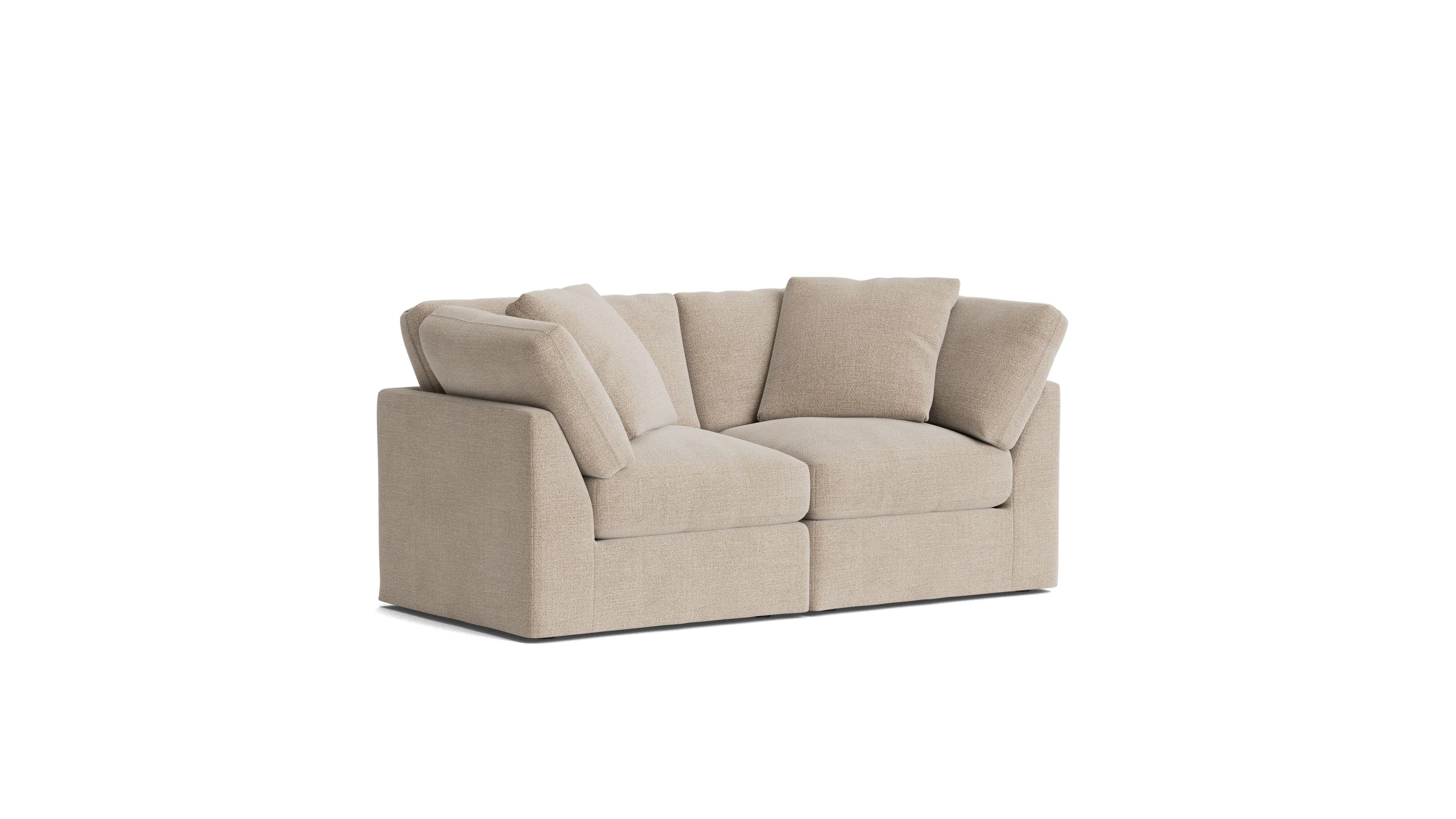 Get Together™ 2-Piece Modular Sofa, Standard, Champagne - Image 3