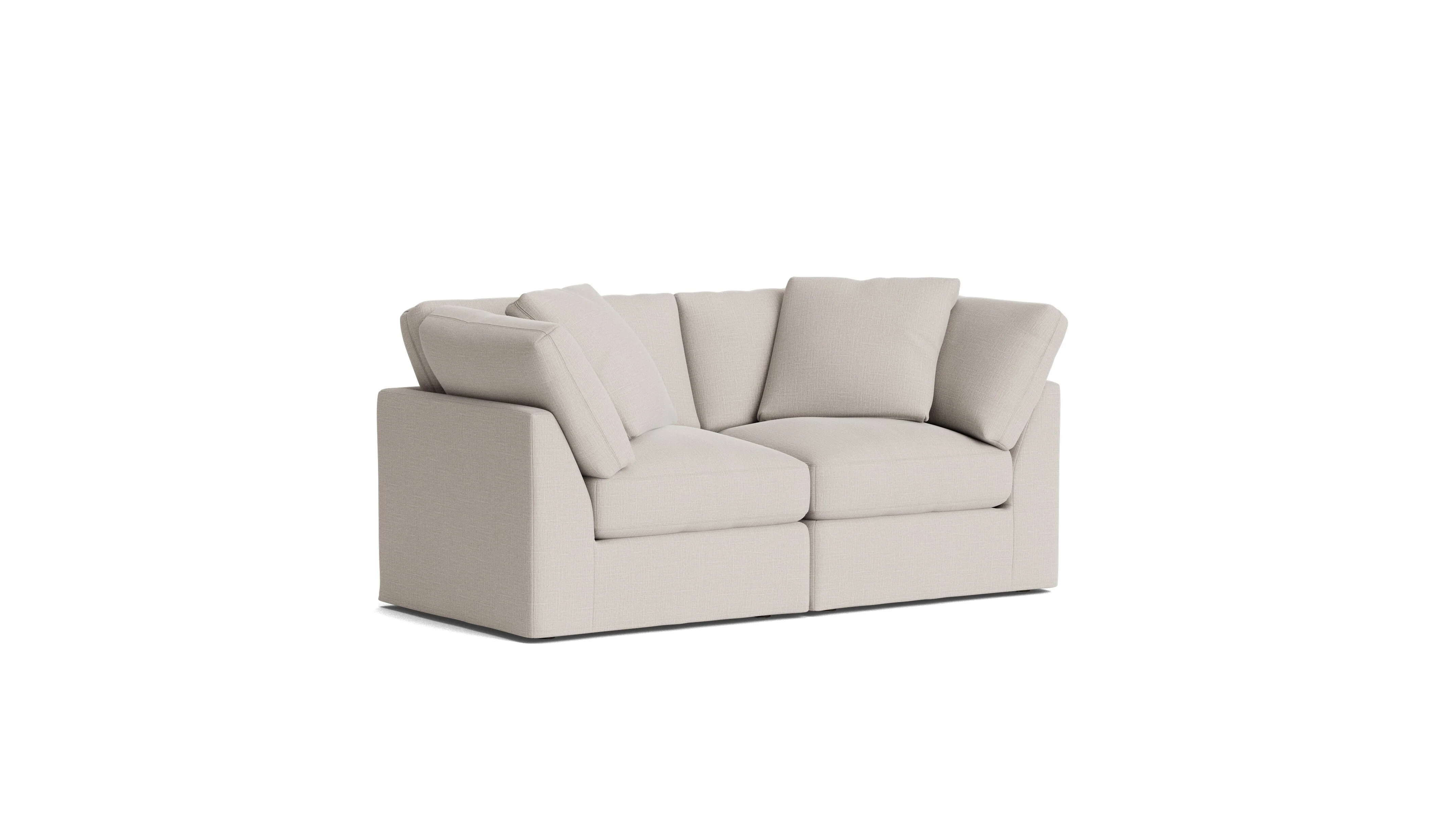 Get Together™ 2-Piece Modular Sofa, Standard, Clay - Image 3