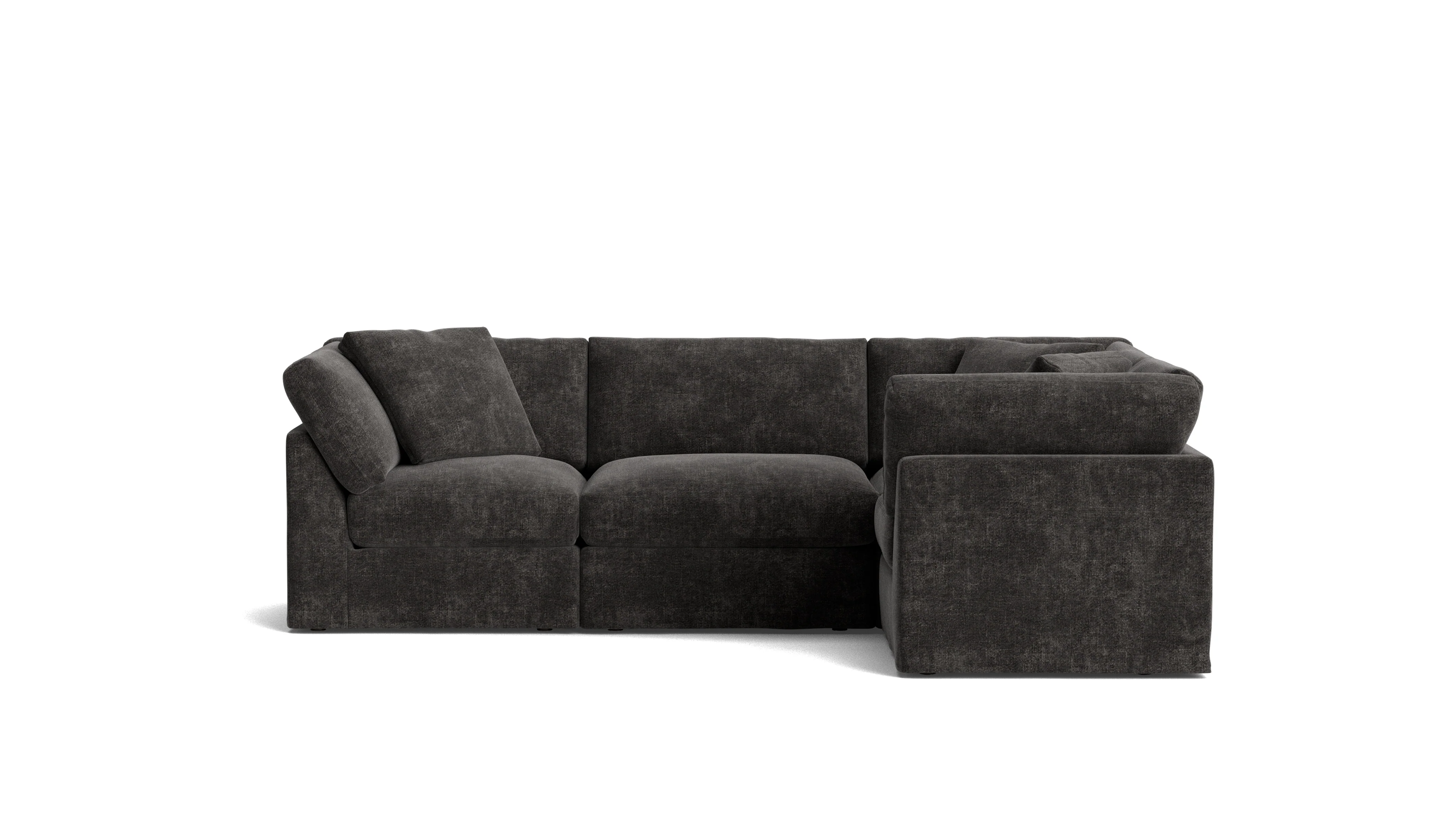 Get Together™ 4-Piece Modular Sectional Closed, Standard, Truffle - Image 2