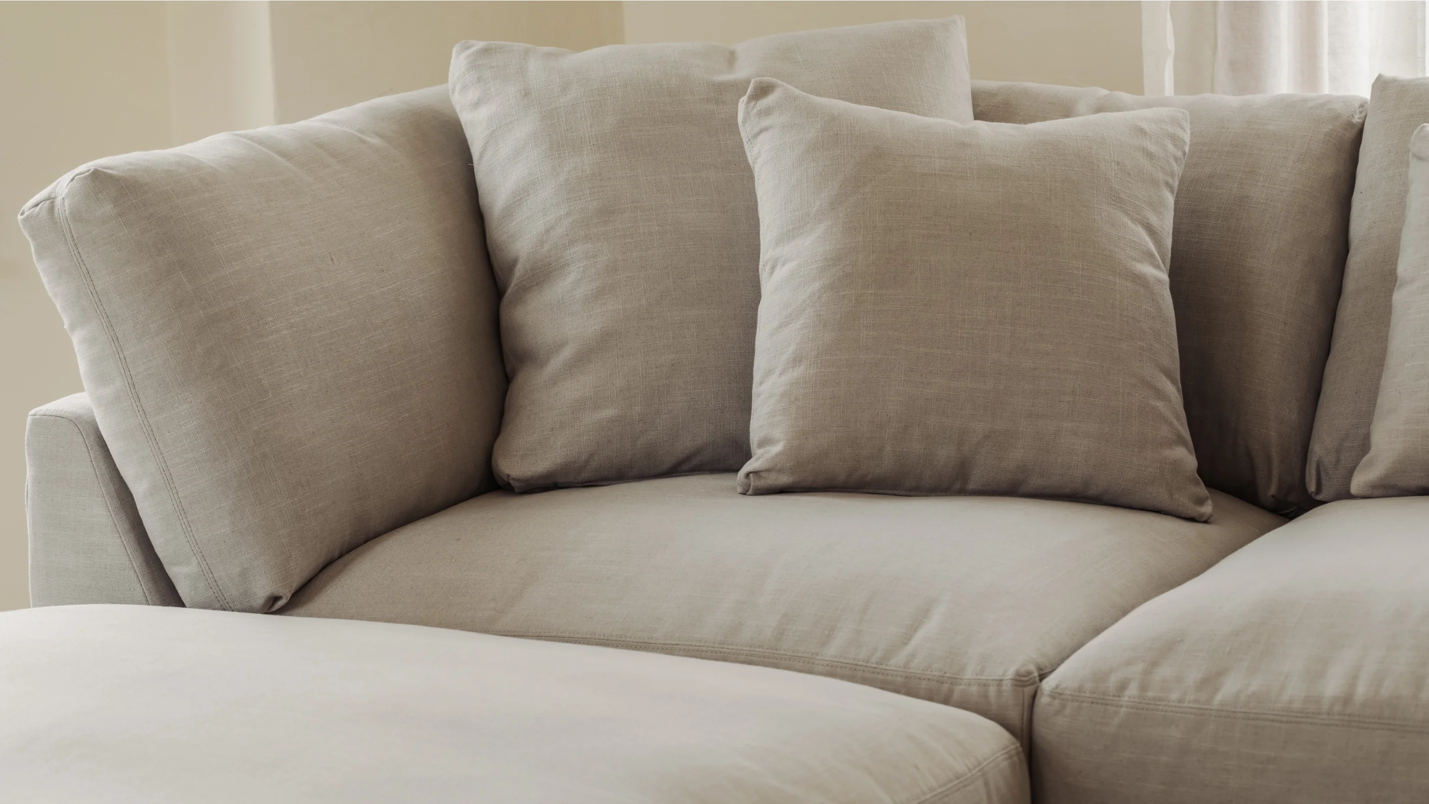 Get Together™ 5-Piece Modular Sectional Closed, Large, Clay - Image 7