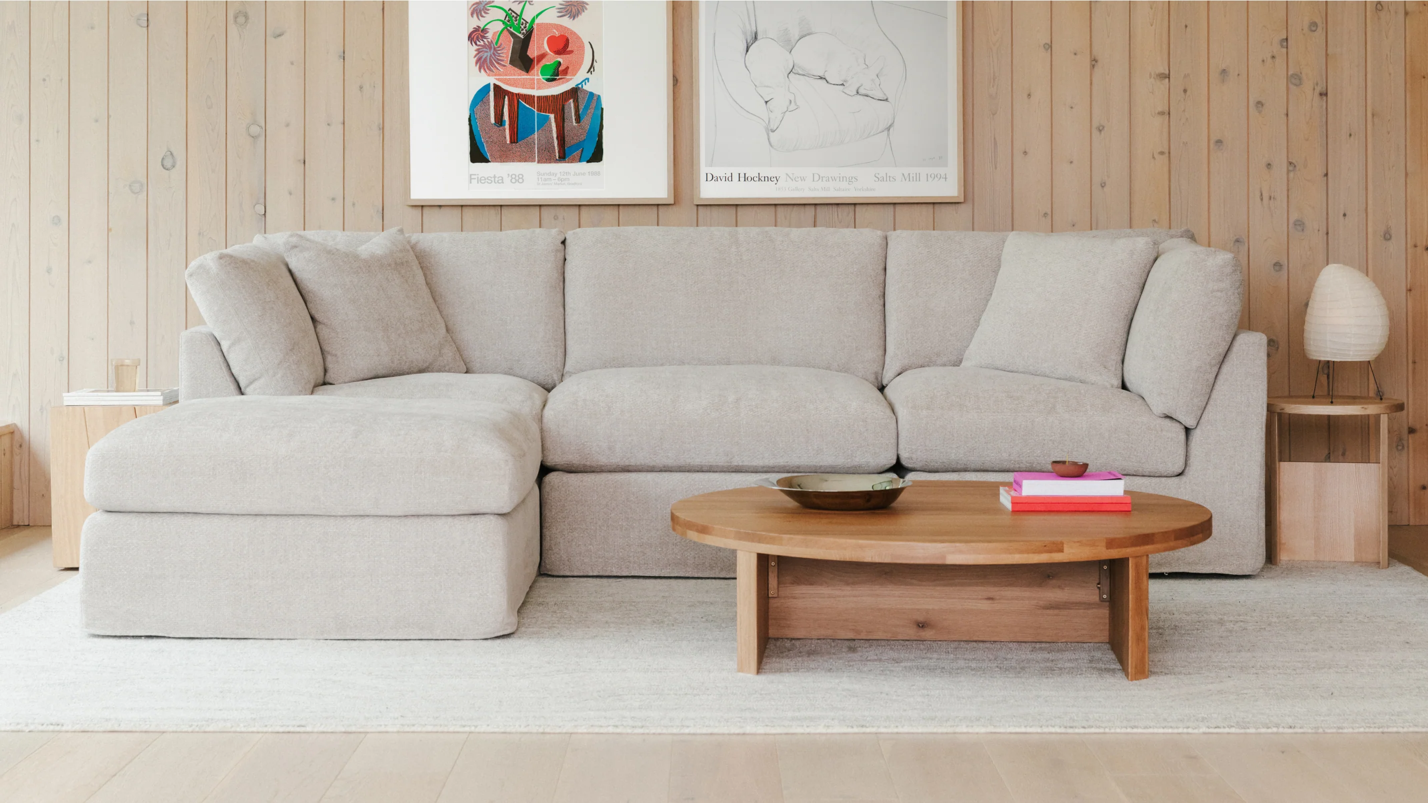 Get Together™ 5-Piece Modular Sectional Closed, Standard, Champagne - Image 9
