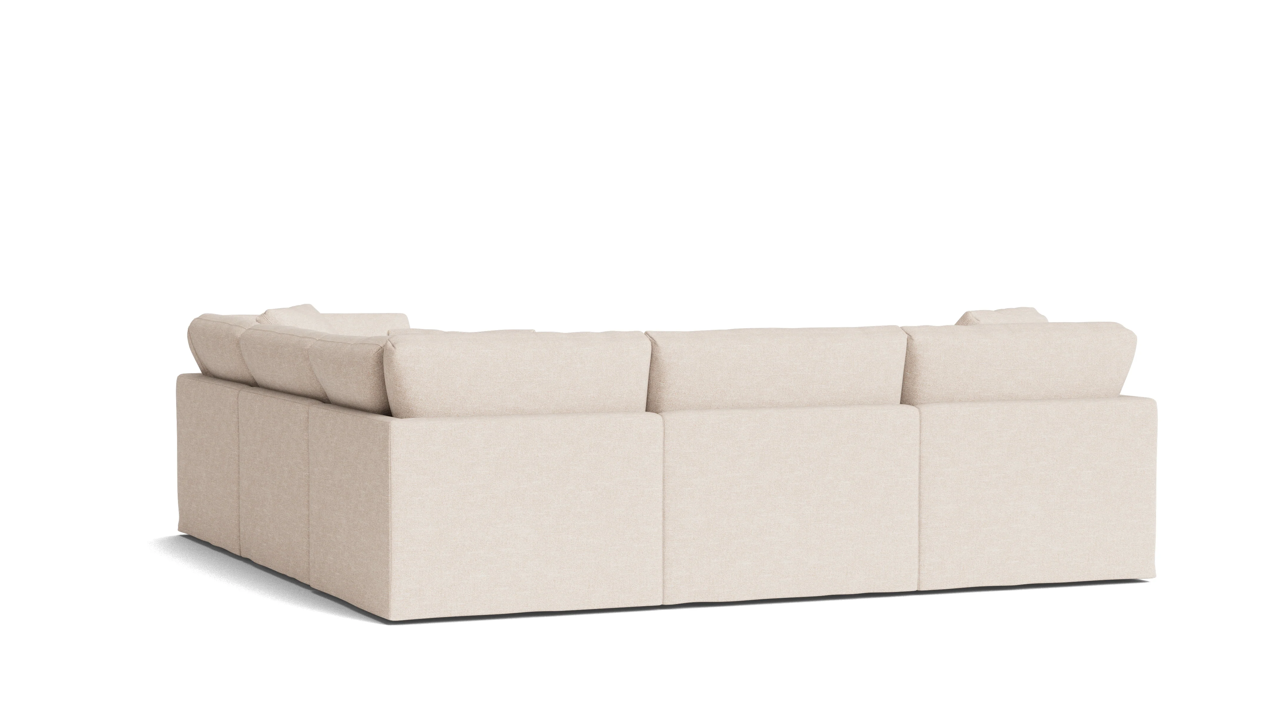 Get Together™ 5-Piece Modular Sectional Closed, Standard, Sunbeam - Image 5