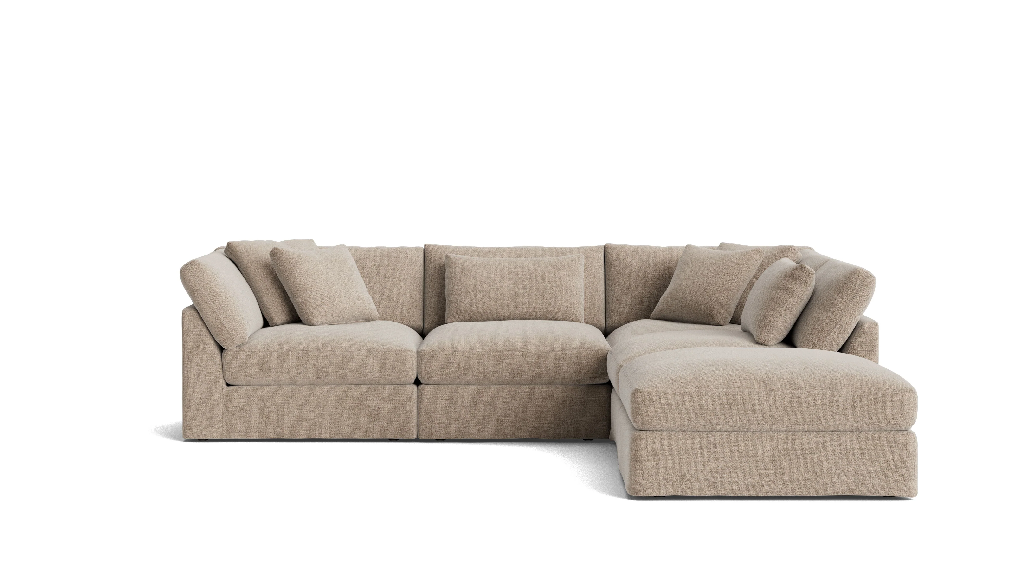 Get Together™ 5-Piece Modular Sectional, Large, Champagne - Image 2